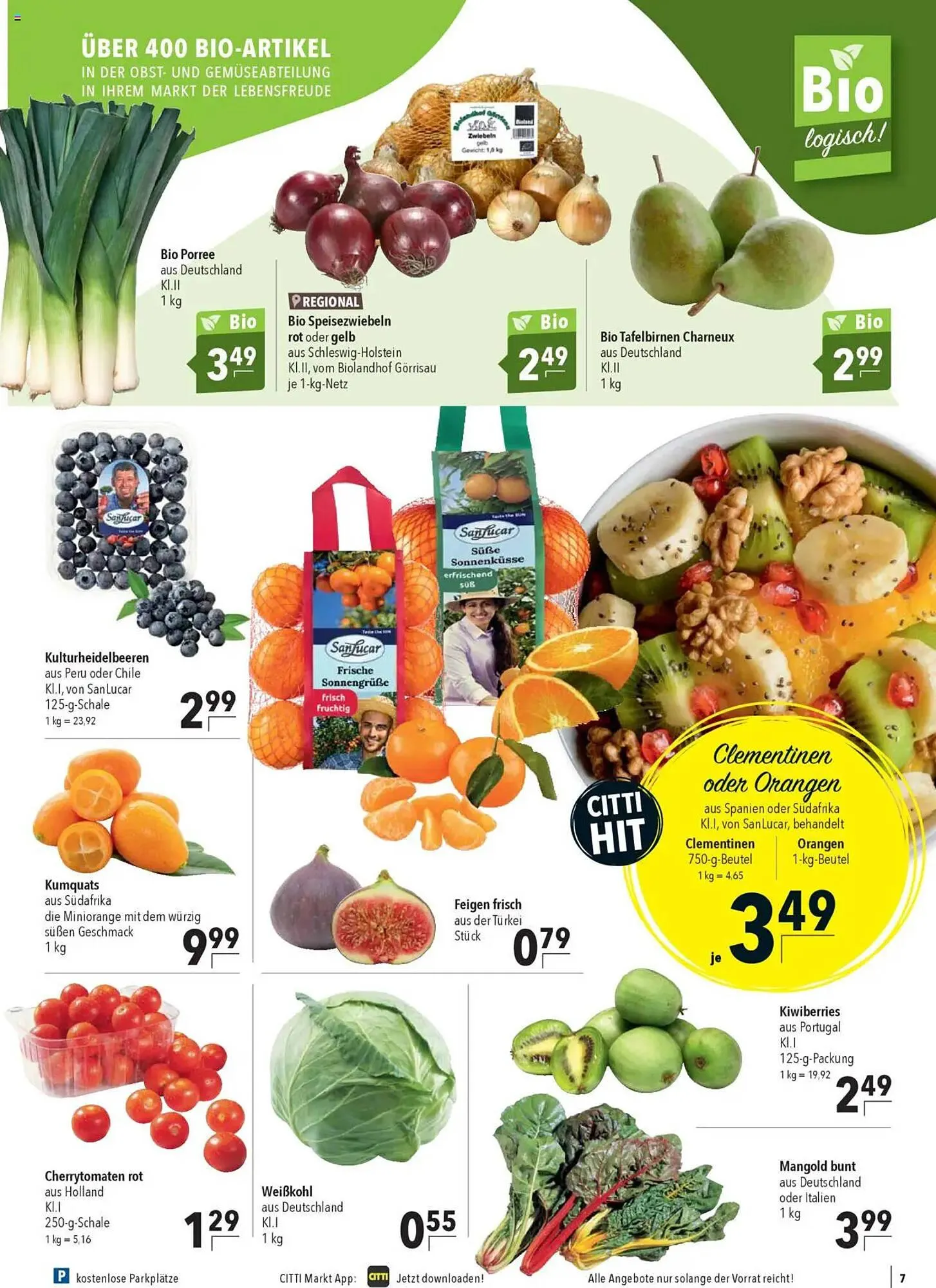 CITTI Markt Prospekt von 8. Oktober bis 14. Oktober 2025 - Prospekt seite 7