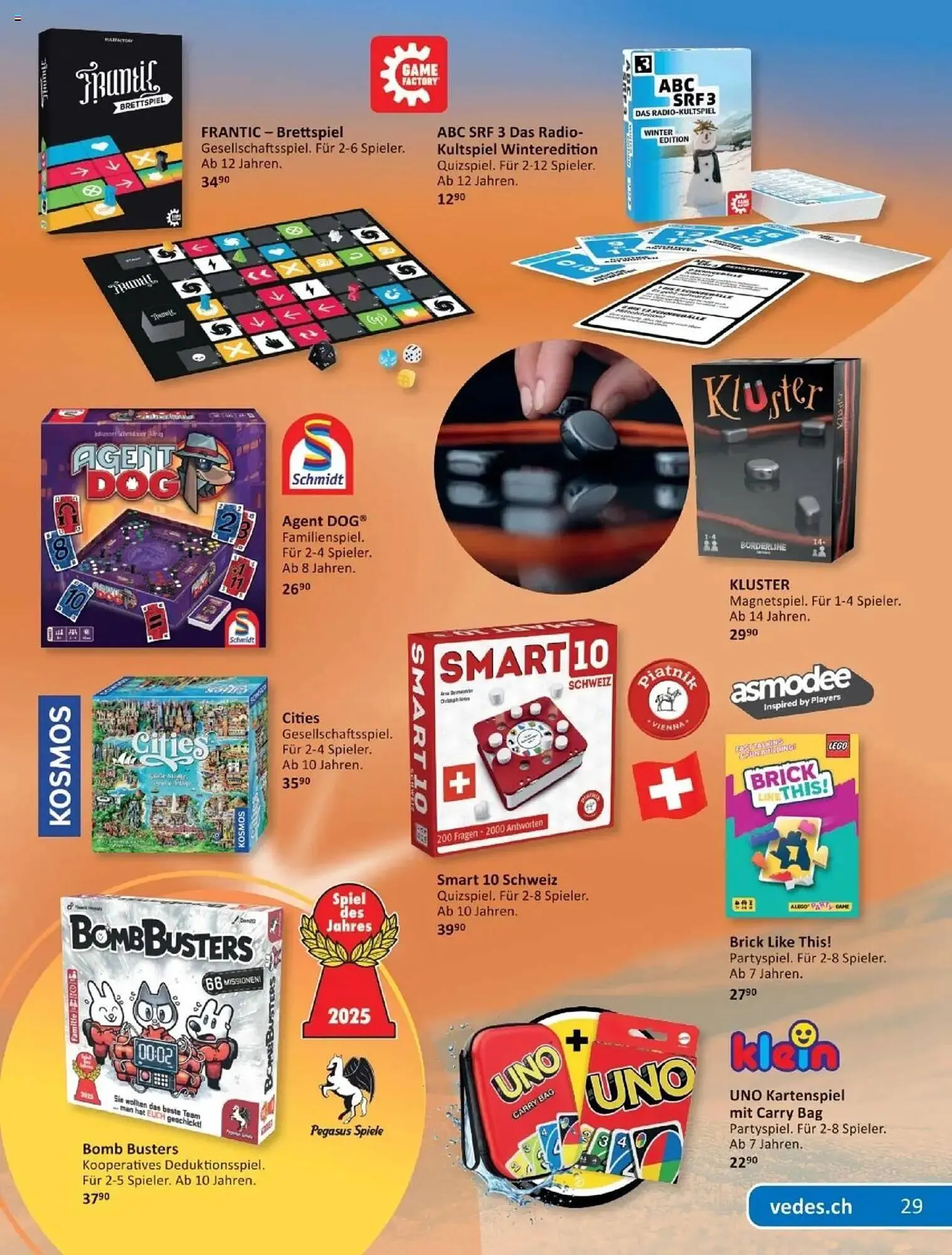Vedes Prospekt von 22. September bis 24. Dezember 2025 - Prospekt seite 29
