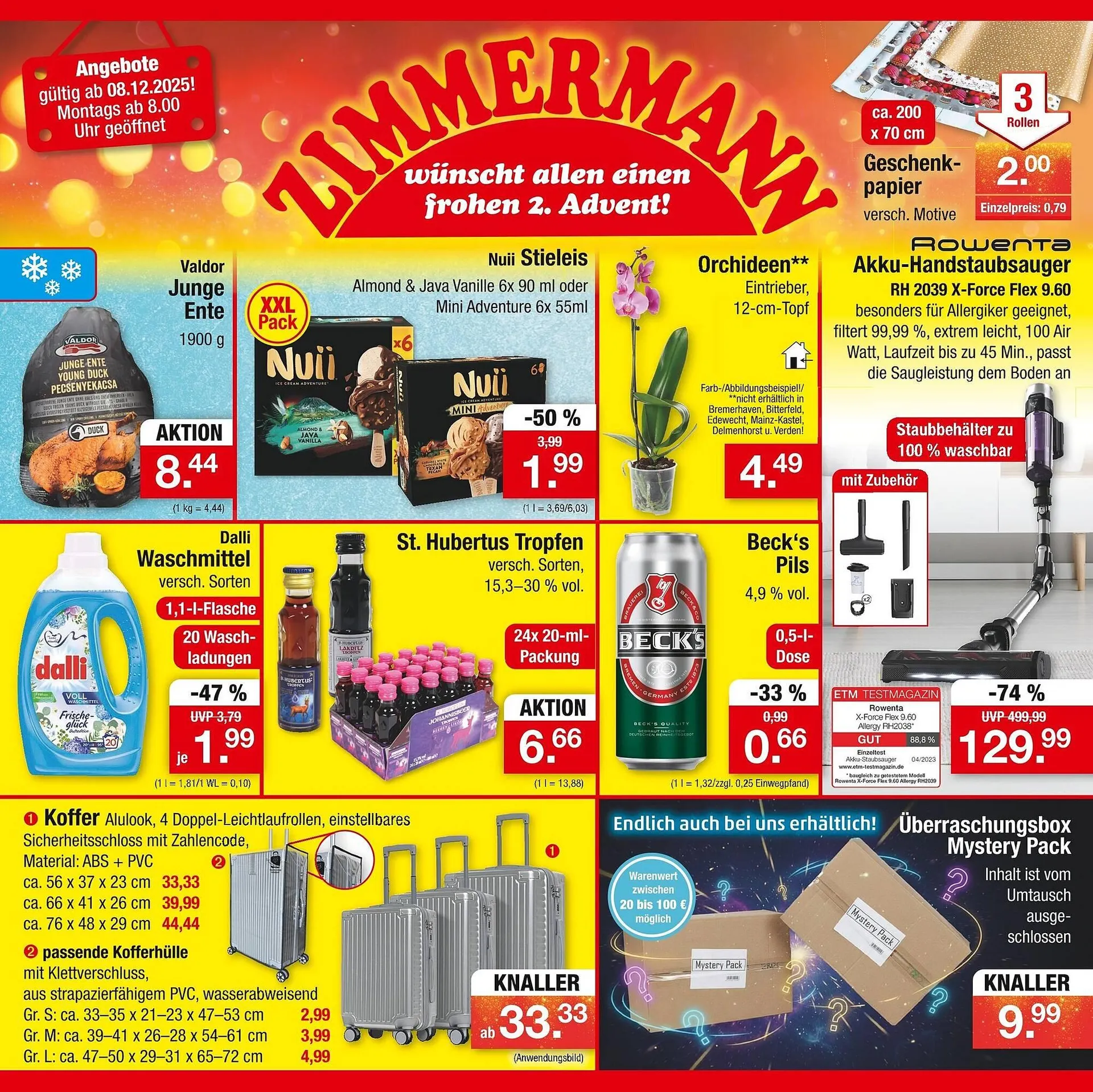 Zimmermann Prospekt von 8. Dezember bis 13. Dezember 2025 - Prospekt seite 1