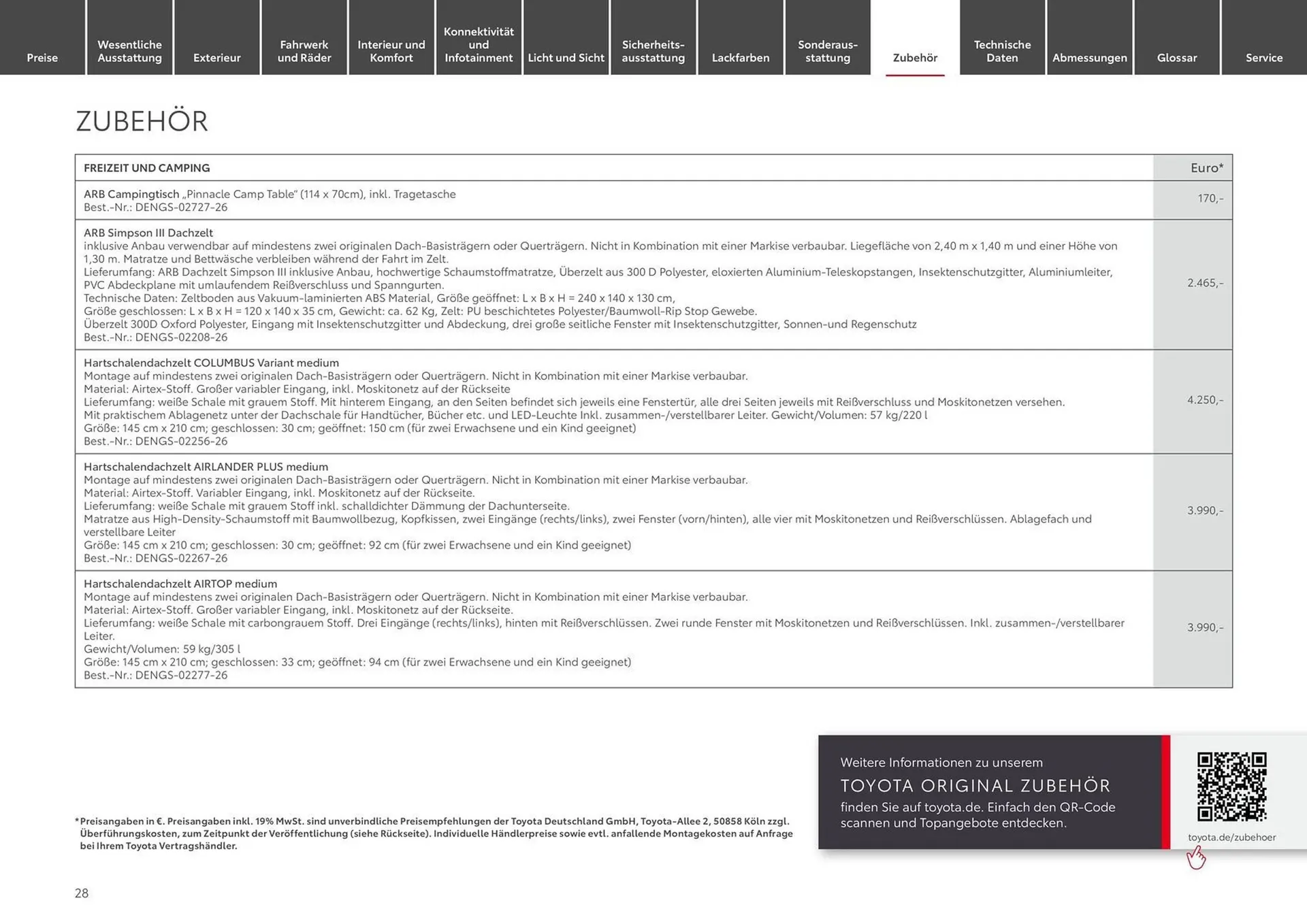 Toyota Prospekt von 12. Juni bis 12. Juni 2025 - Prospekt seite 28