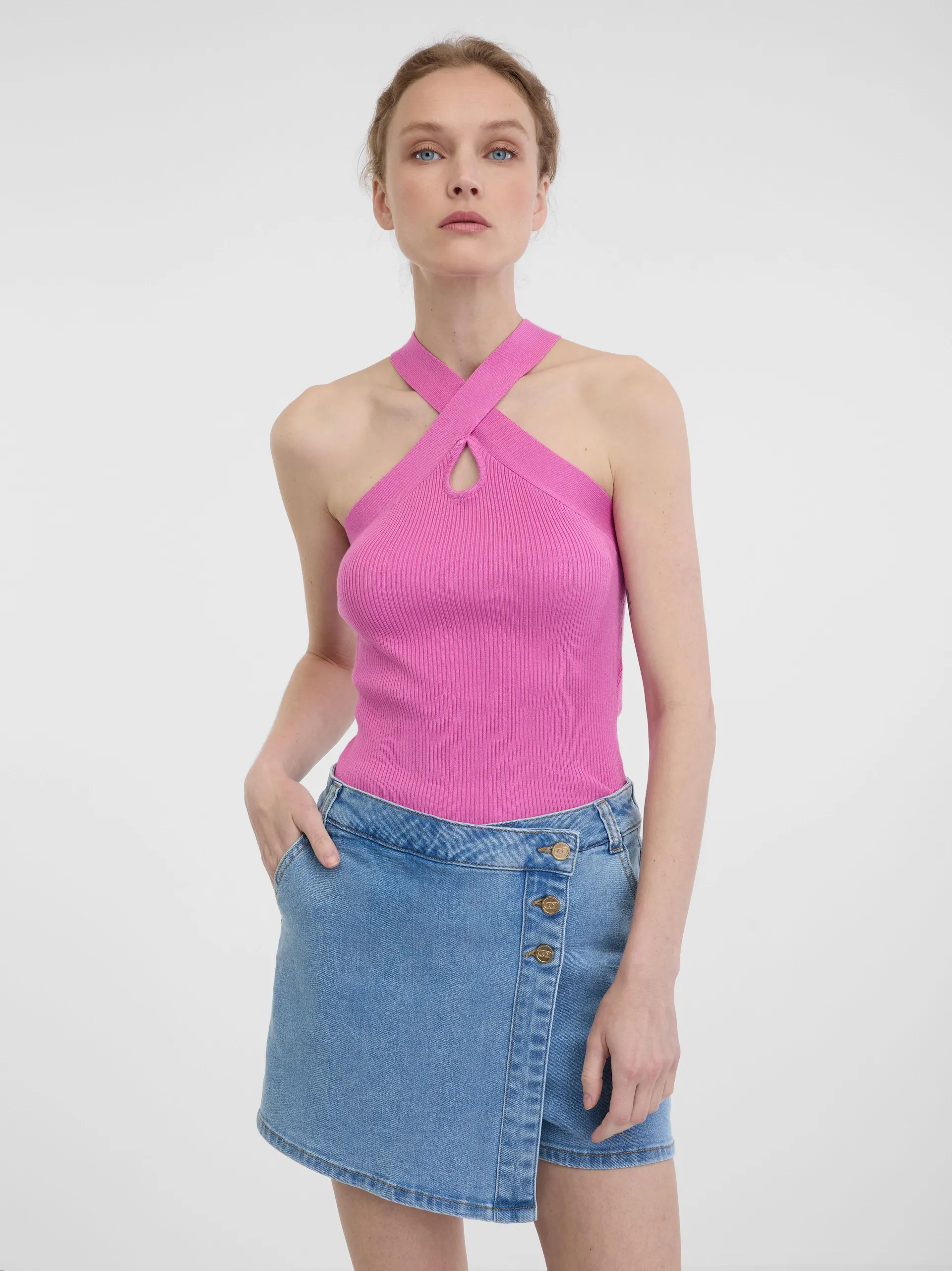 Rosa Damen-Tank-Top ORSAY