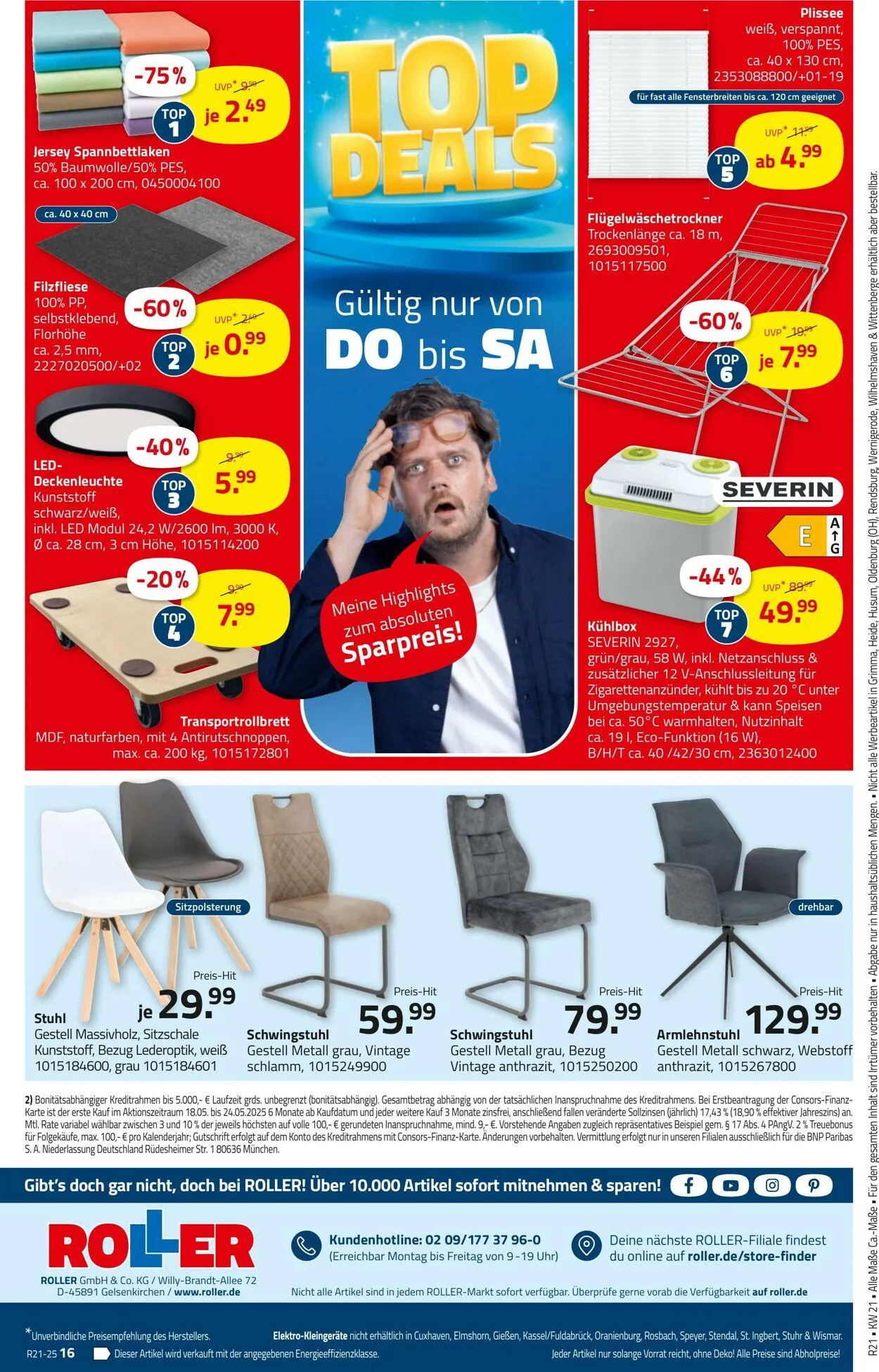 Roller Aktueller Prospekt von 18. Mai bis 24. Mai 2025 - Prospekt seite 9