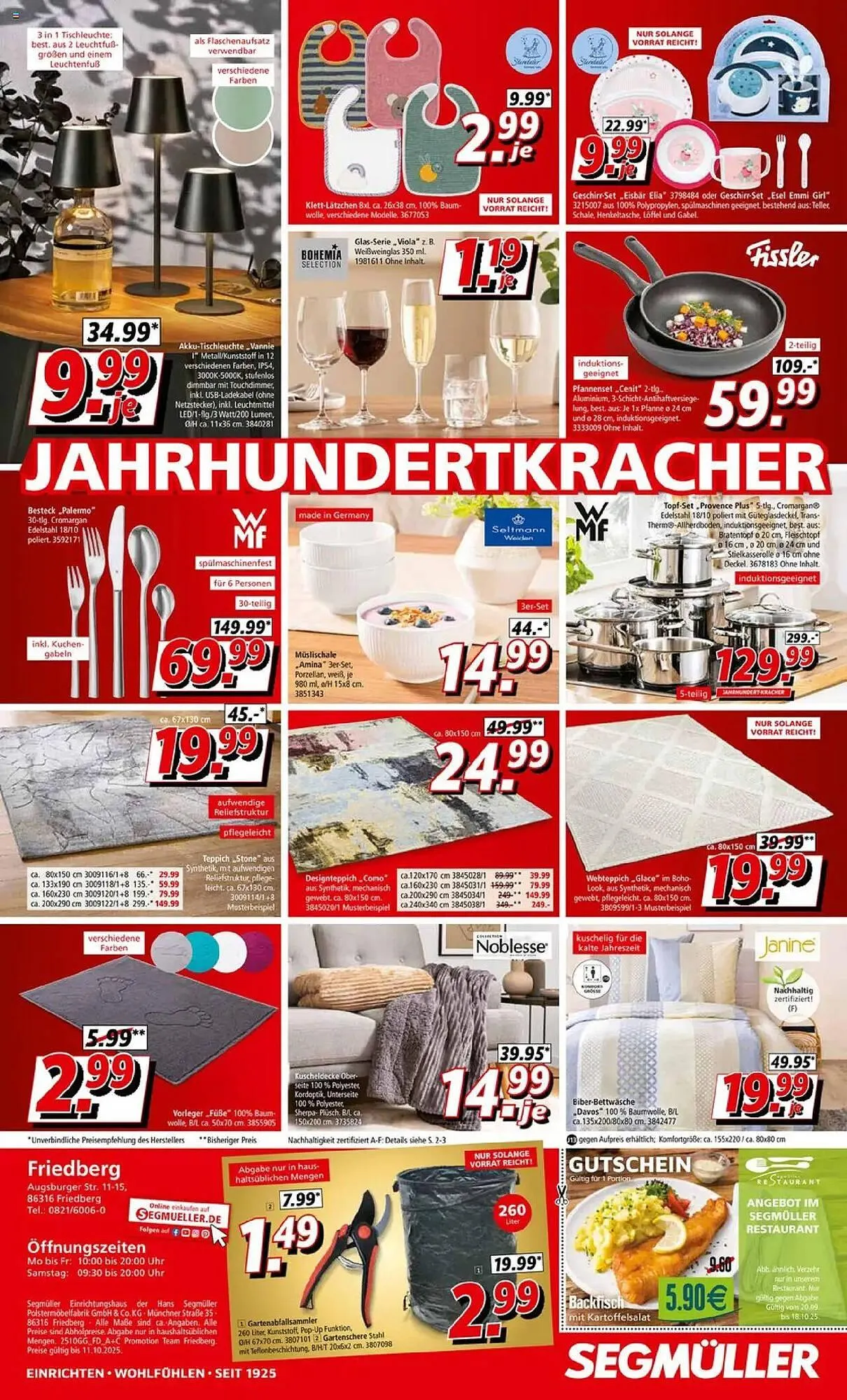 Segmüller Prospekt von 20. September bis 11. Oktober 2025 - Prospekt seite 8