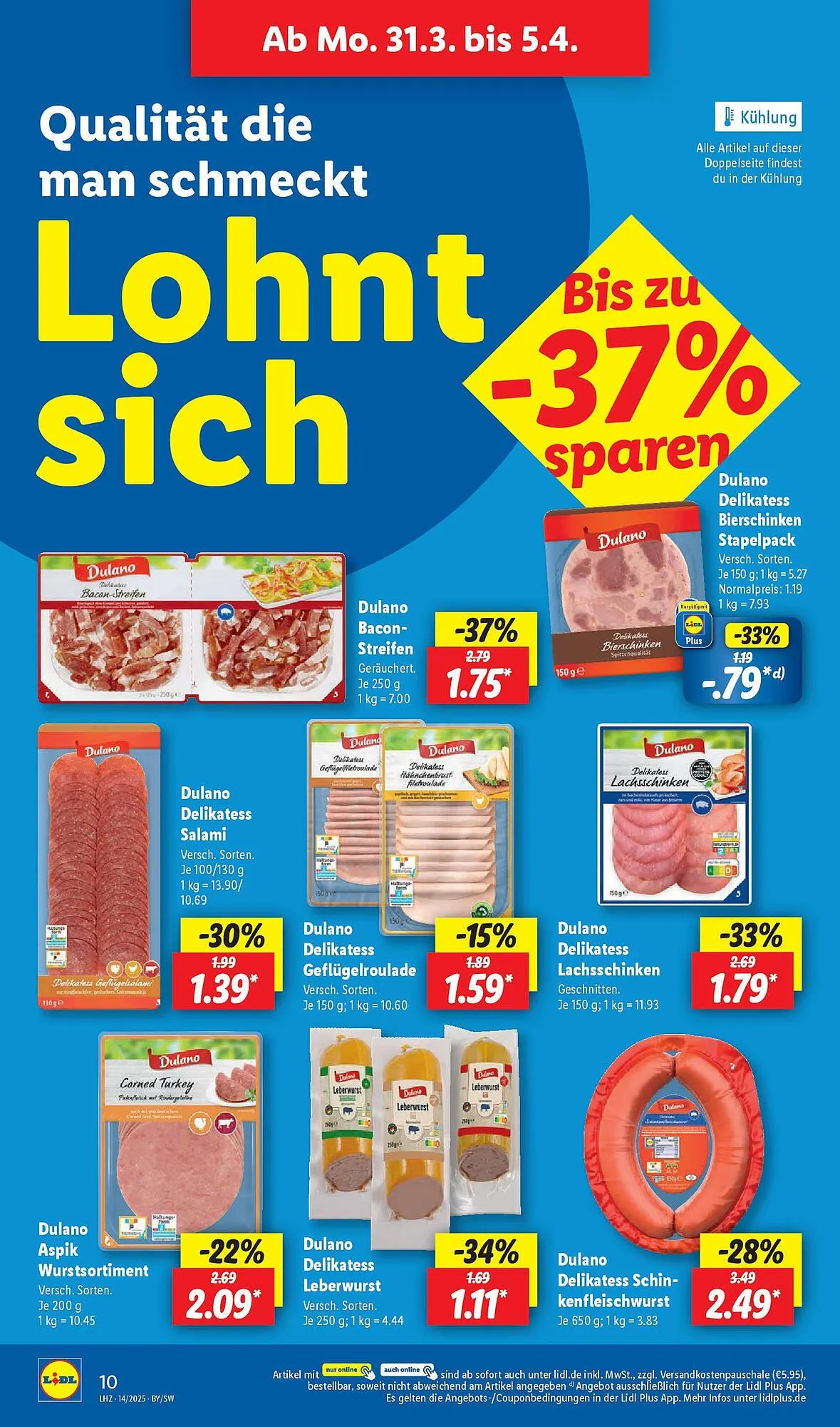 Lidl Prospekt von 31. März bis 5. April 2025 - Prospekt seite 12