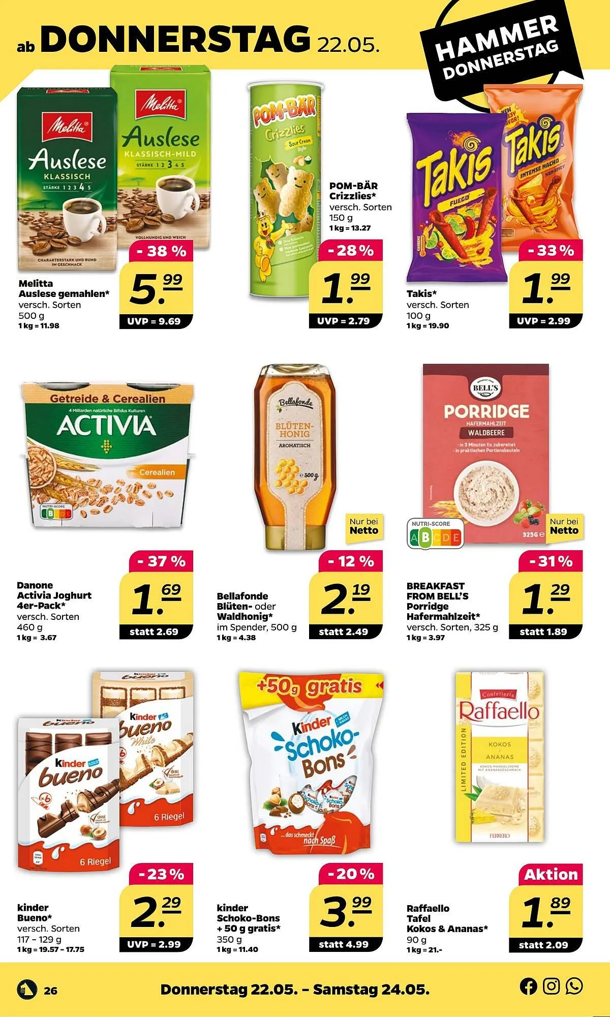 NETTO Prospekt von 19. Mai bis 24. Mai 2025 - Prospekt seite 26