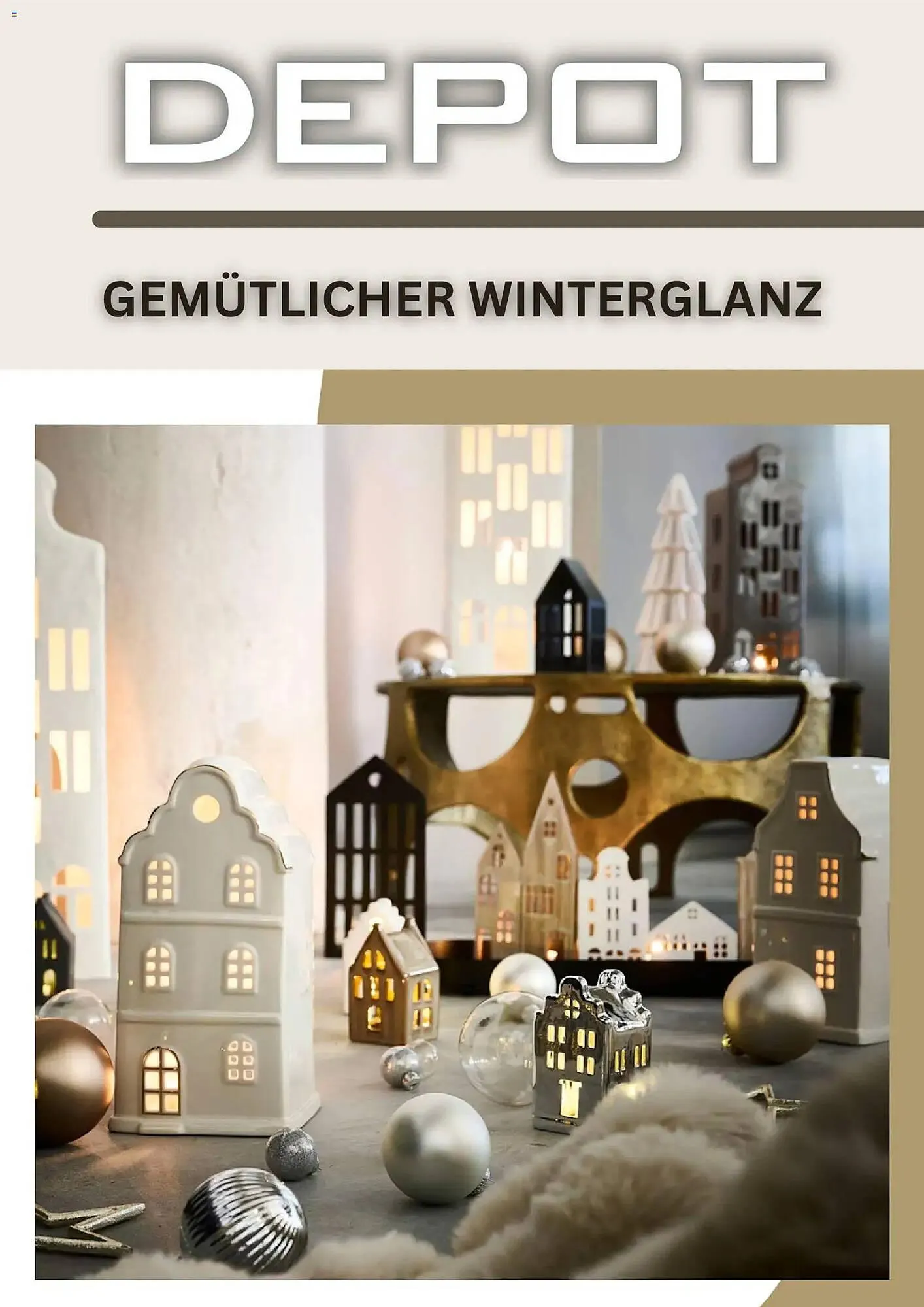 Depot Prospekt von 2. November bis 2. Dezember 2025 - Prospekt seite 1