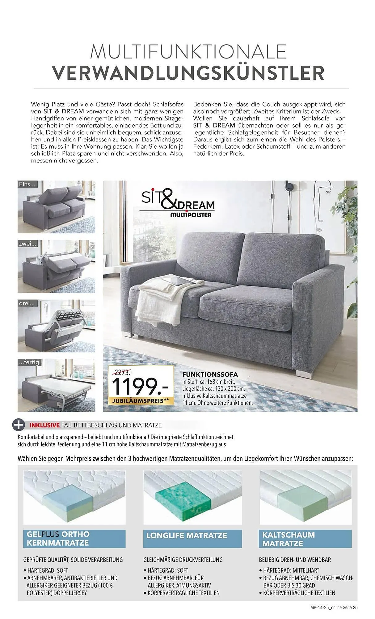Multipolster Prospekt von 1. April bis 30. April 2025 - Prospekt seite 25