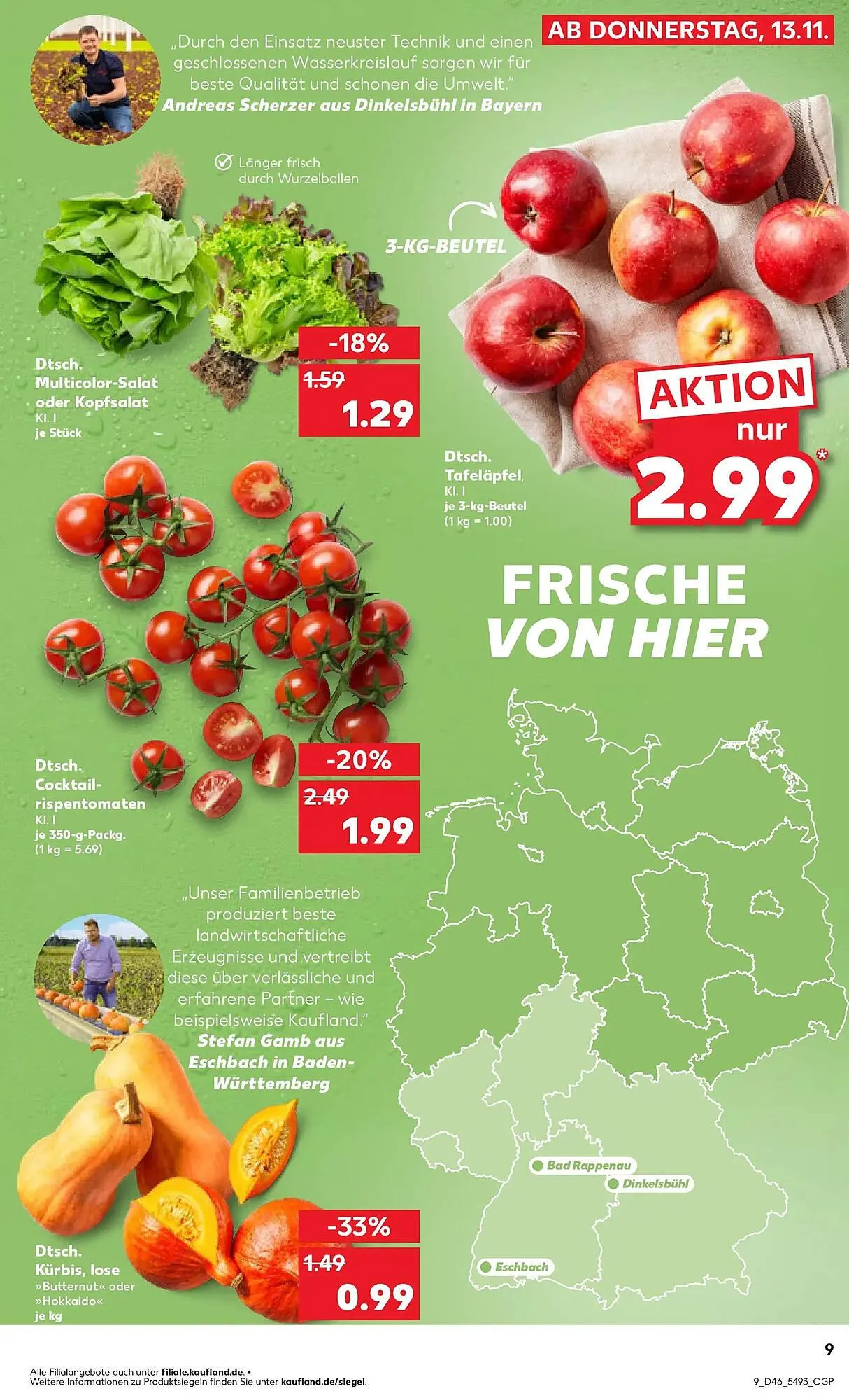 Kaufland Prospekt von 16. November bis 19. November 2025 - Prospekt seite 9