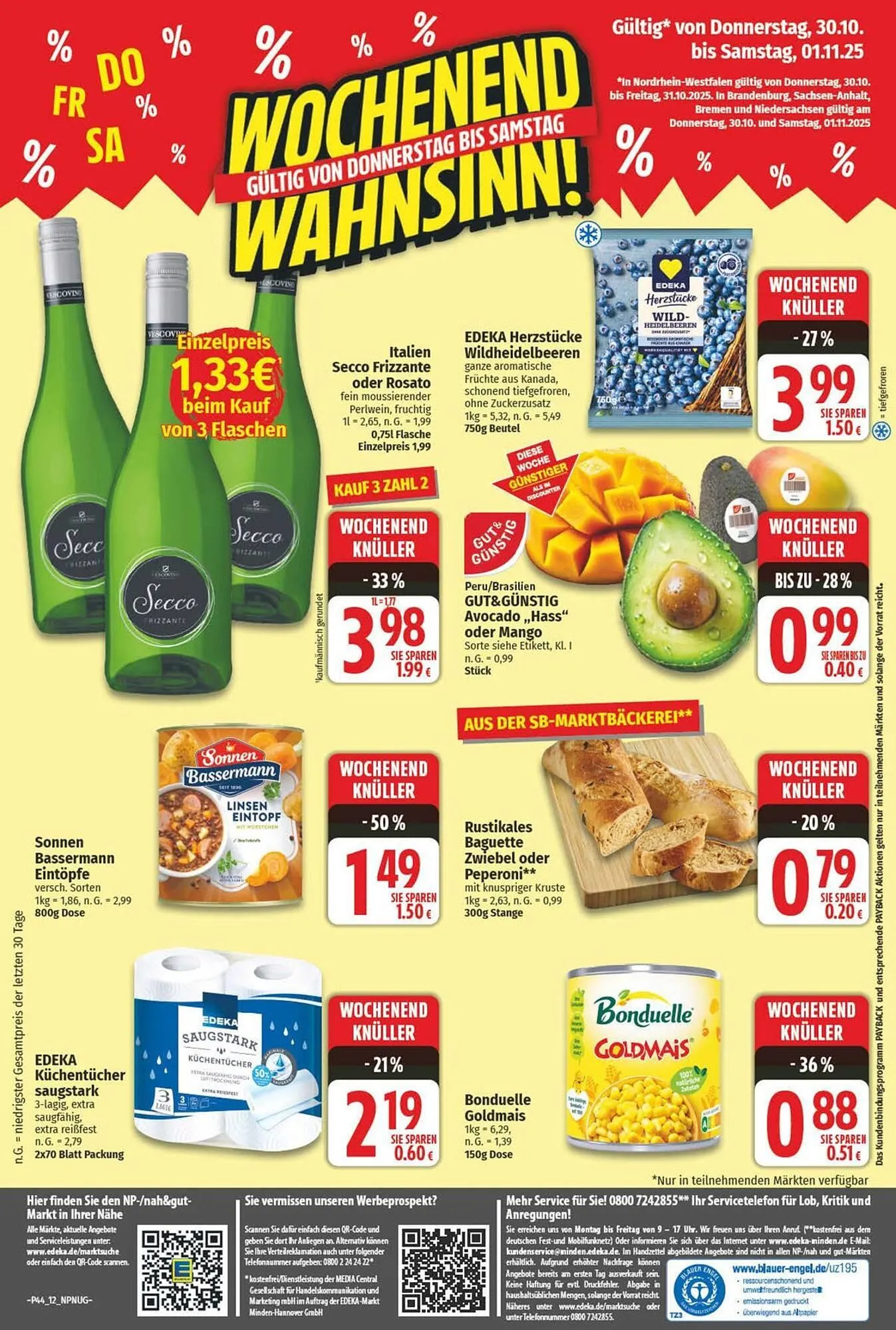 Nah & gut Prospekt von 25. Oktober bis 1. November 2025 - Prospekt seite 12