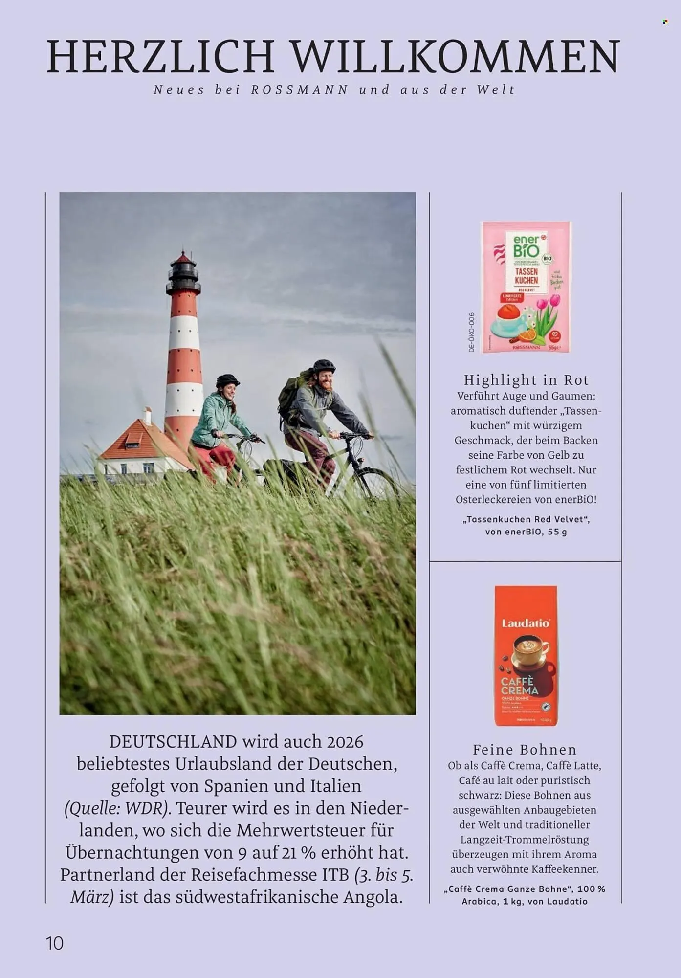Rossmann Magazin von 1. März bis 31. März 2026 - Prospekt seite 10