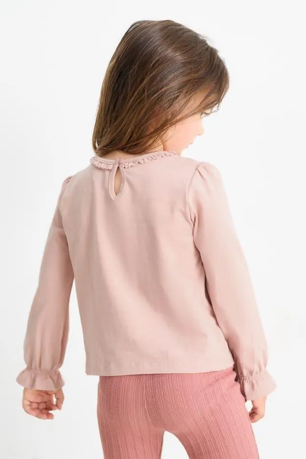 Floral - long sleeve top