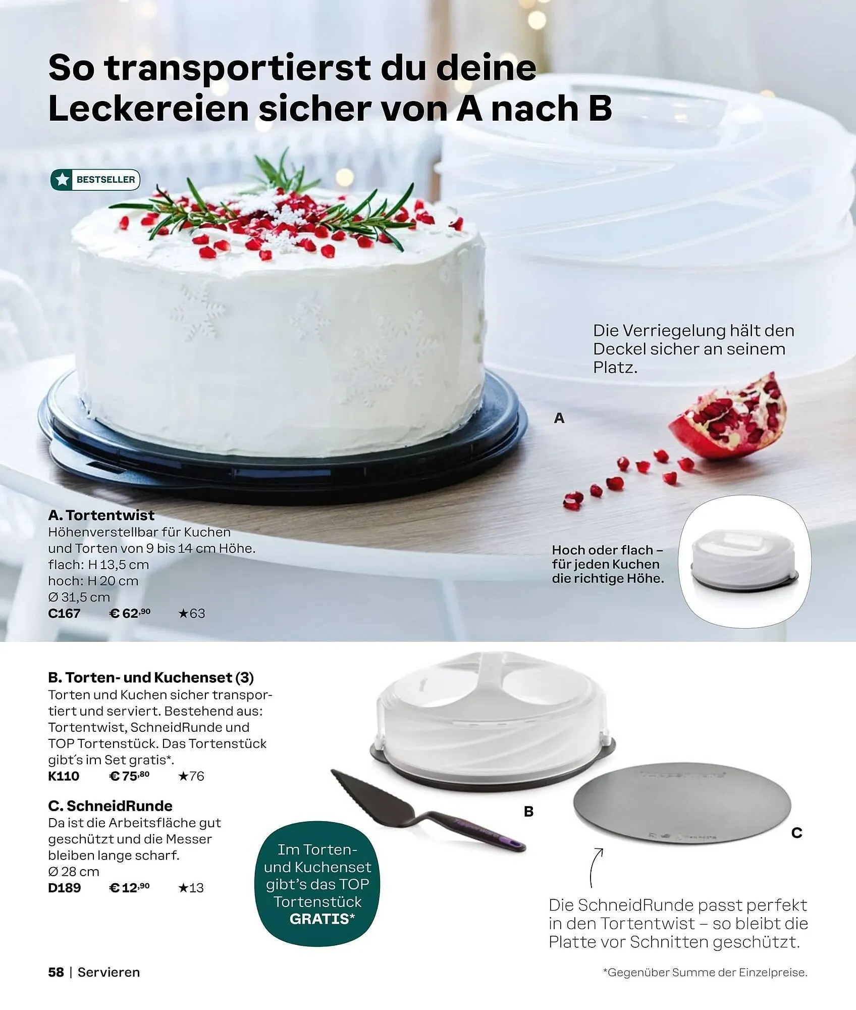 Tupperware Prospekt von 2. September bis 1. März 2025 - Prospekt seite 58