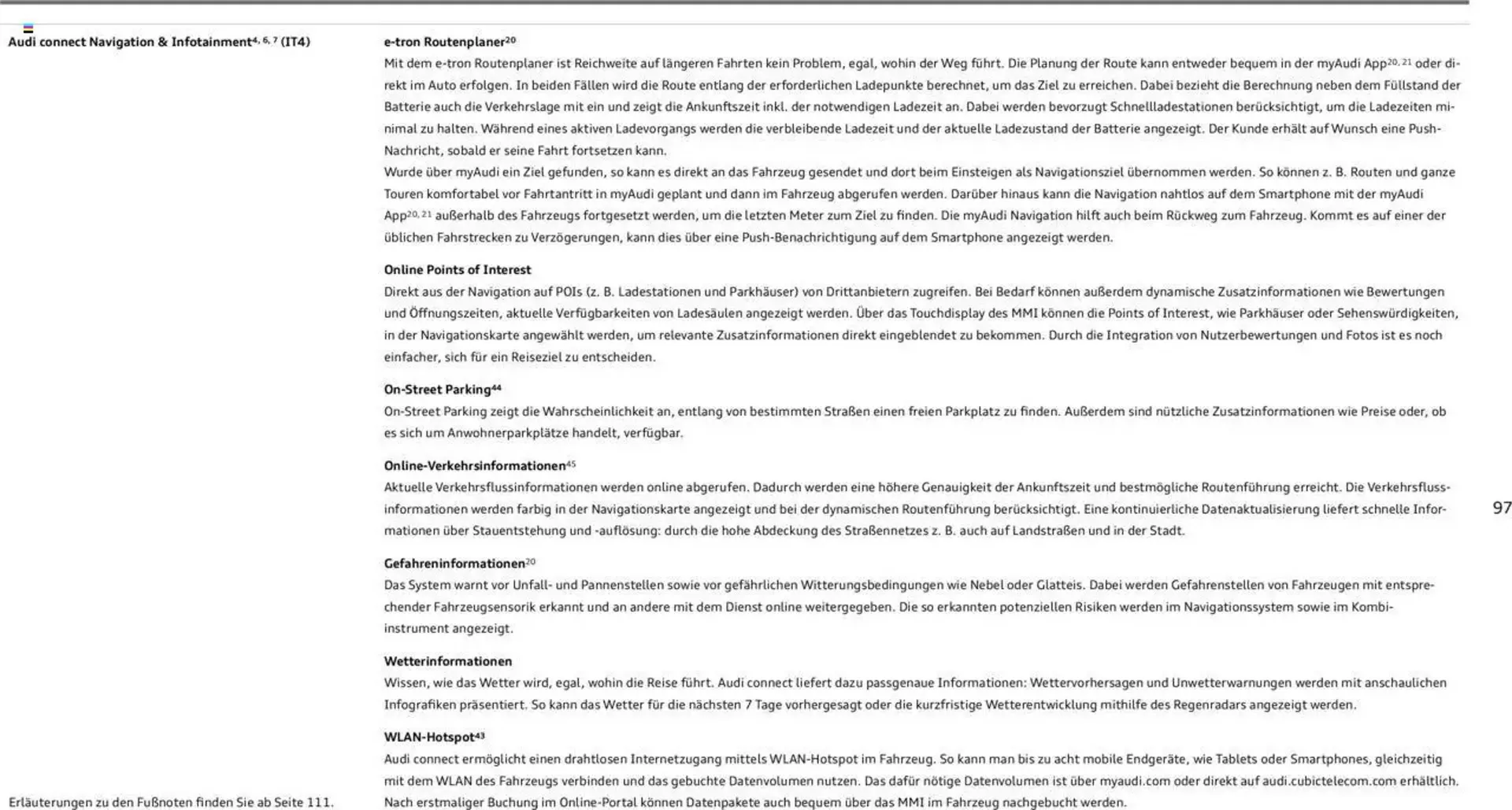 Audi Prospekt von 29. Januar bis 23. Januar 2026 - Prospekt seite 97