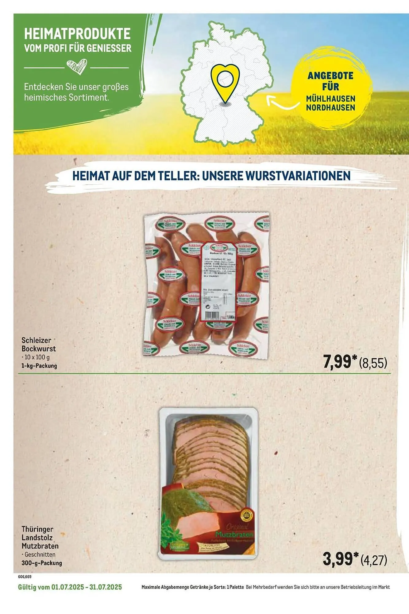 METRO Prospekt von 1. Juli bis 31. Juli 2025 - Prospekt seite 100