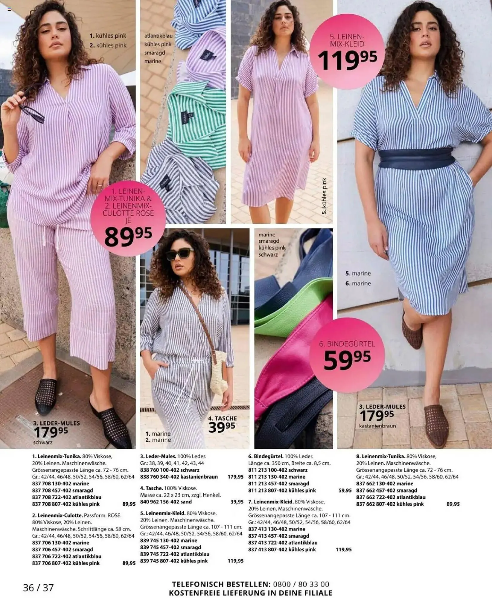 Ulla Popken Prospekt von 1. April bis 30. April 2025 - Prospekt seite 36