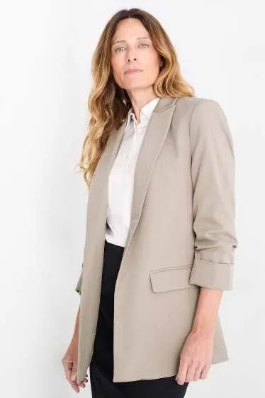 Business long blazer - relaxed fit