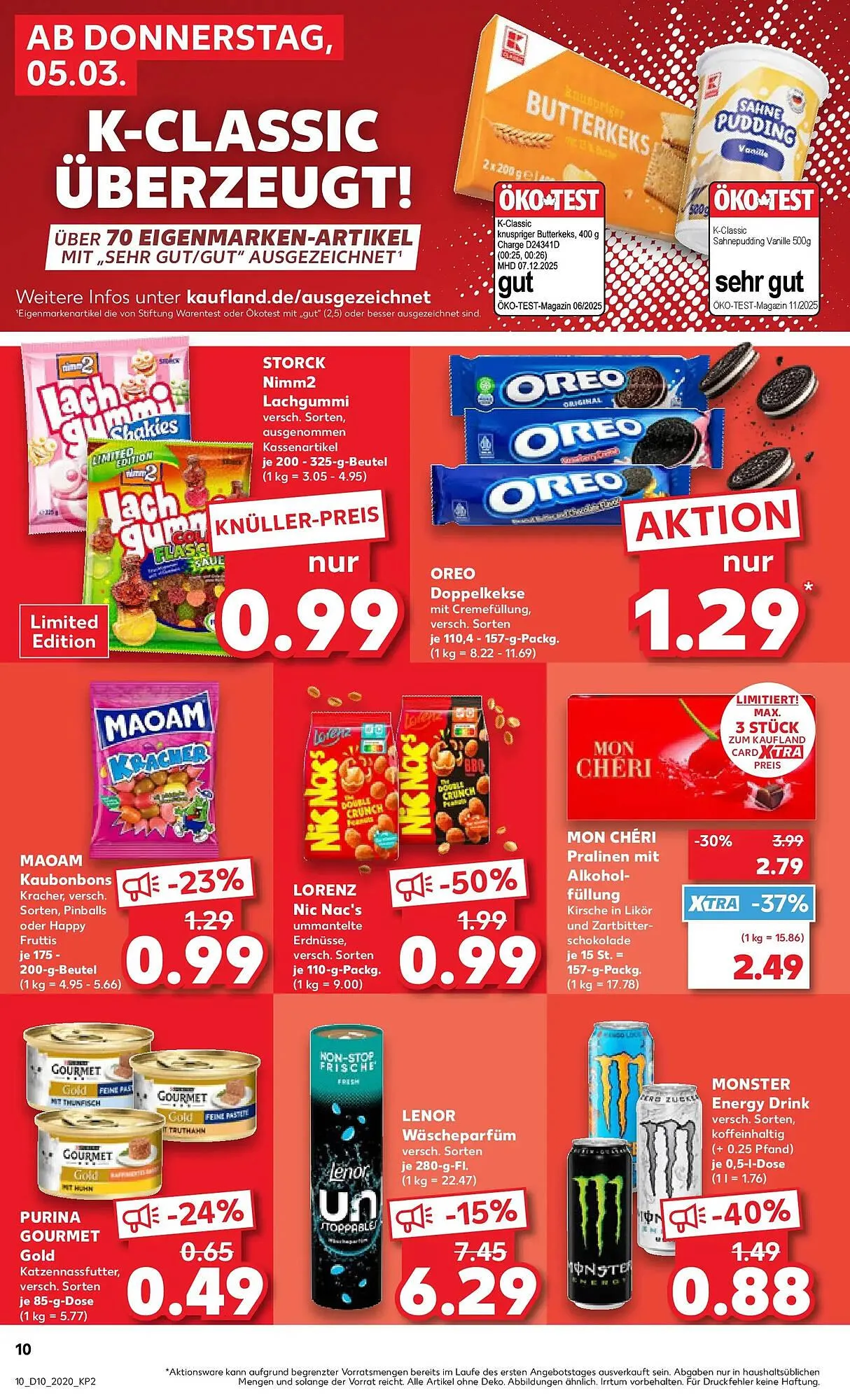 Kaufland Prospekt von 5. März bis 11. März 2026 - Prospekt seite 10