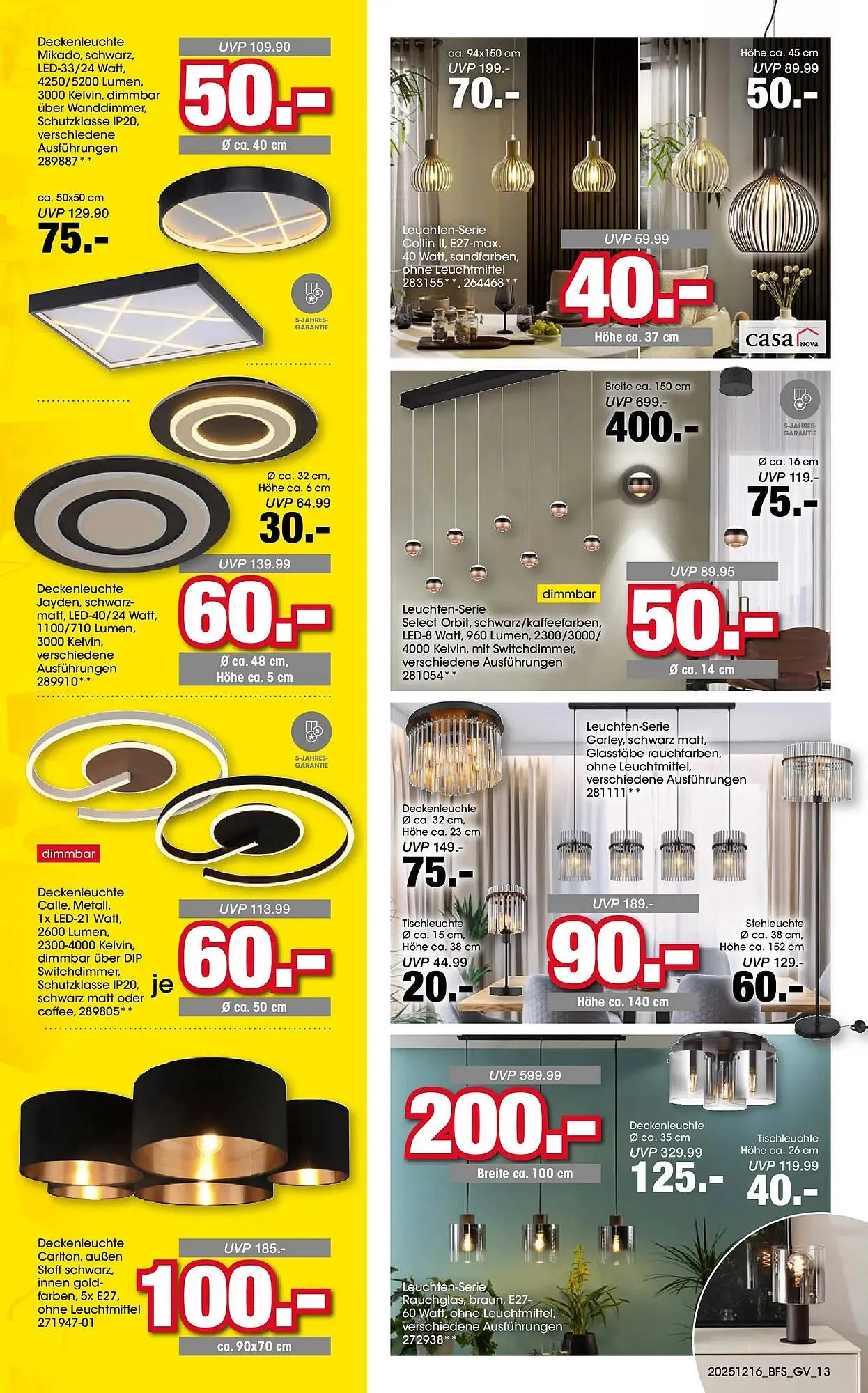 Möbel Martin Prospekt von 16. Dezember bis 4. Januar 2026 - Prospekt seite 13