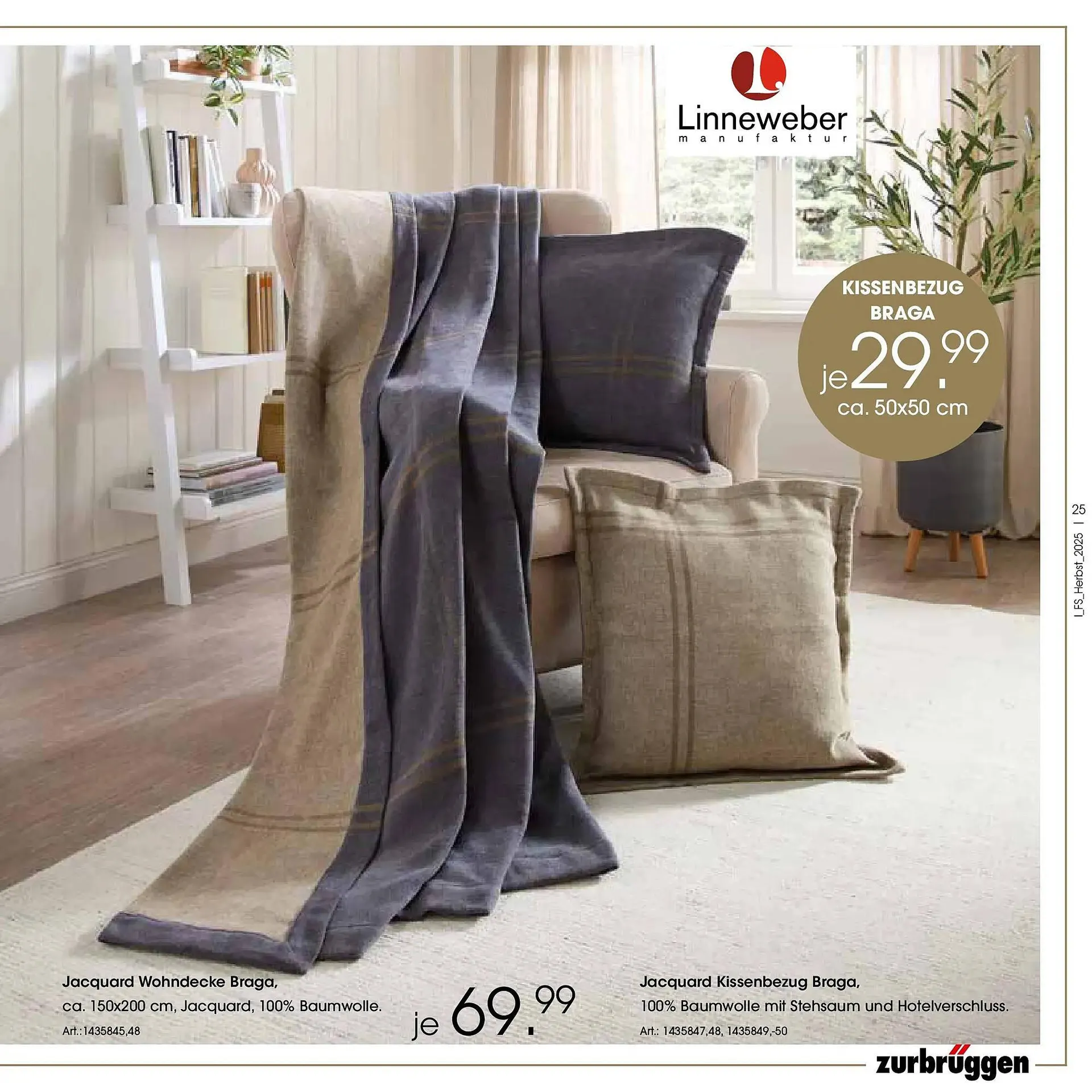 Zurbrüggen Prospekt von 19. Oktober bis 31. Januar 2026 - Prospekt seite 25