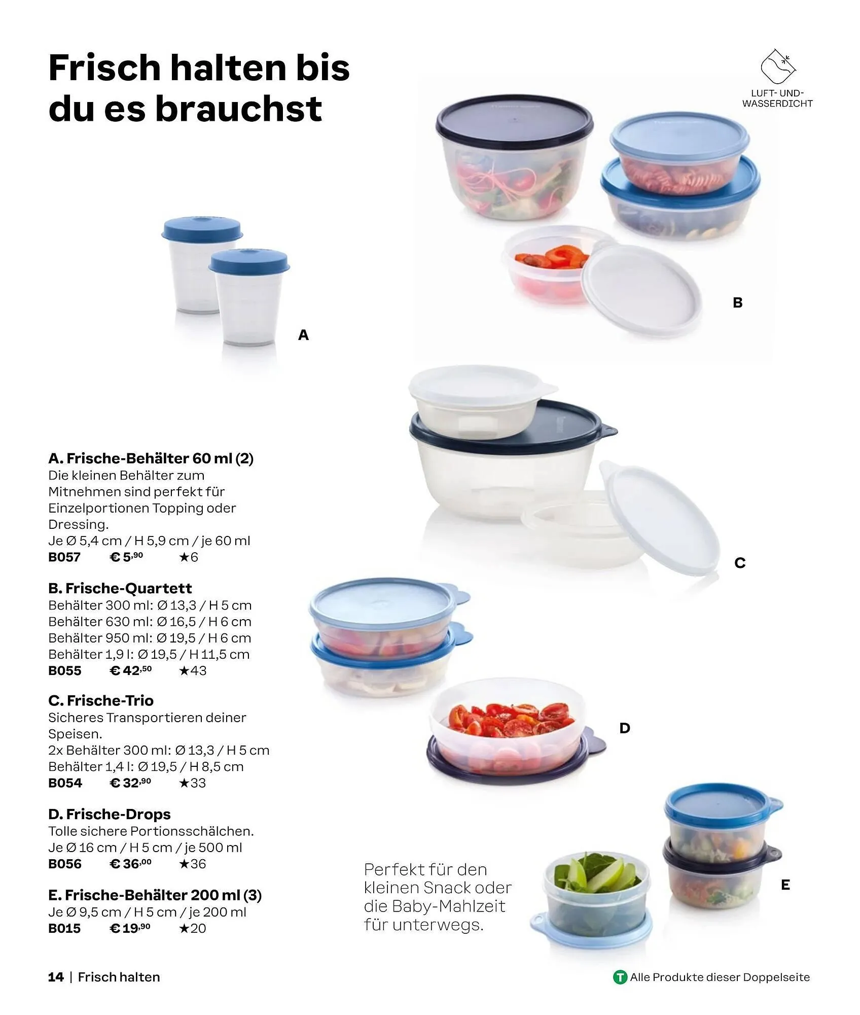 Tupperware Prospekt von 2. September bis 1. März 2025 - Prospekt seite 14