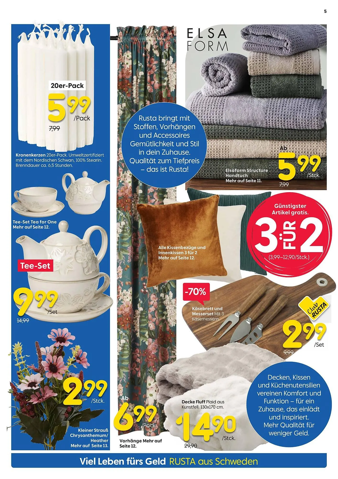 Rusta Prospekt von 30. August bis 6. September 2025 - Prospekt seite 5