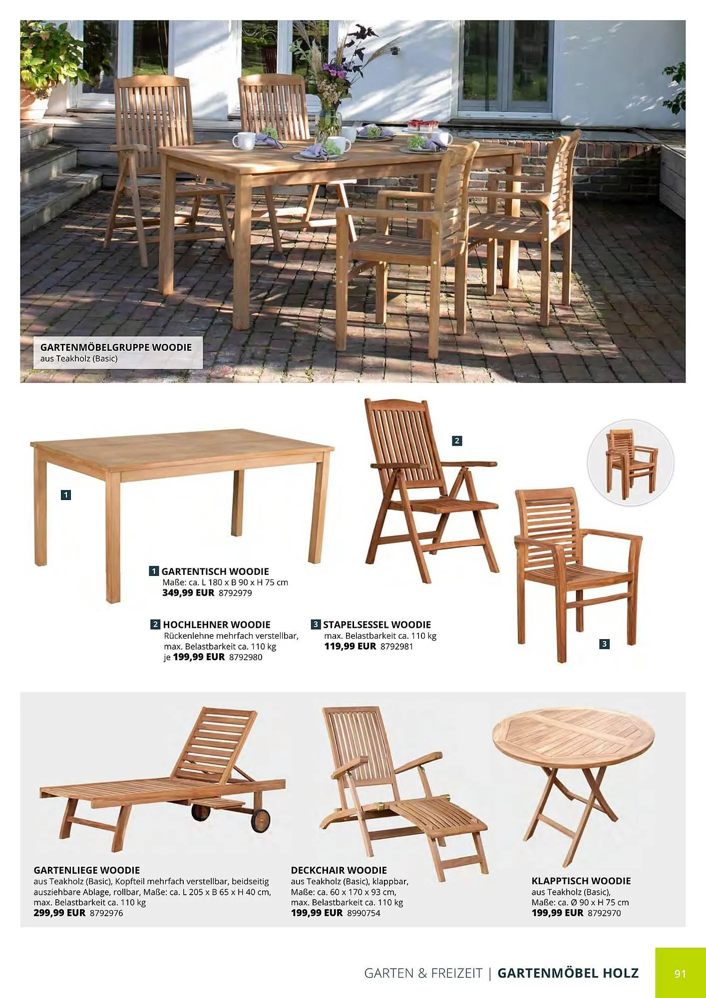 BBM Baumarkt Prospekt von 20. April bis 31. Dezember 2025 - Prospekt seite 91