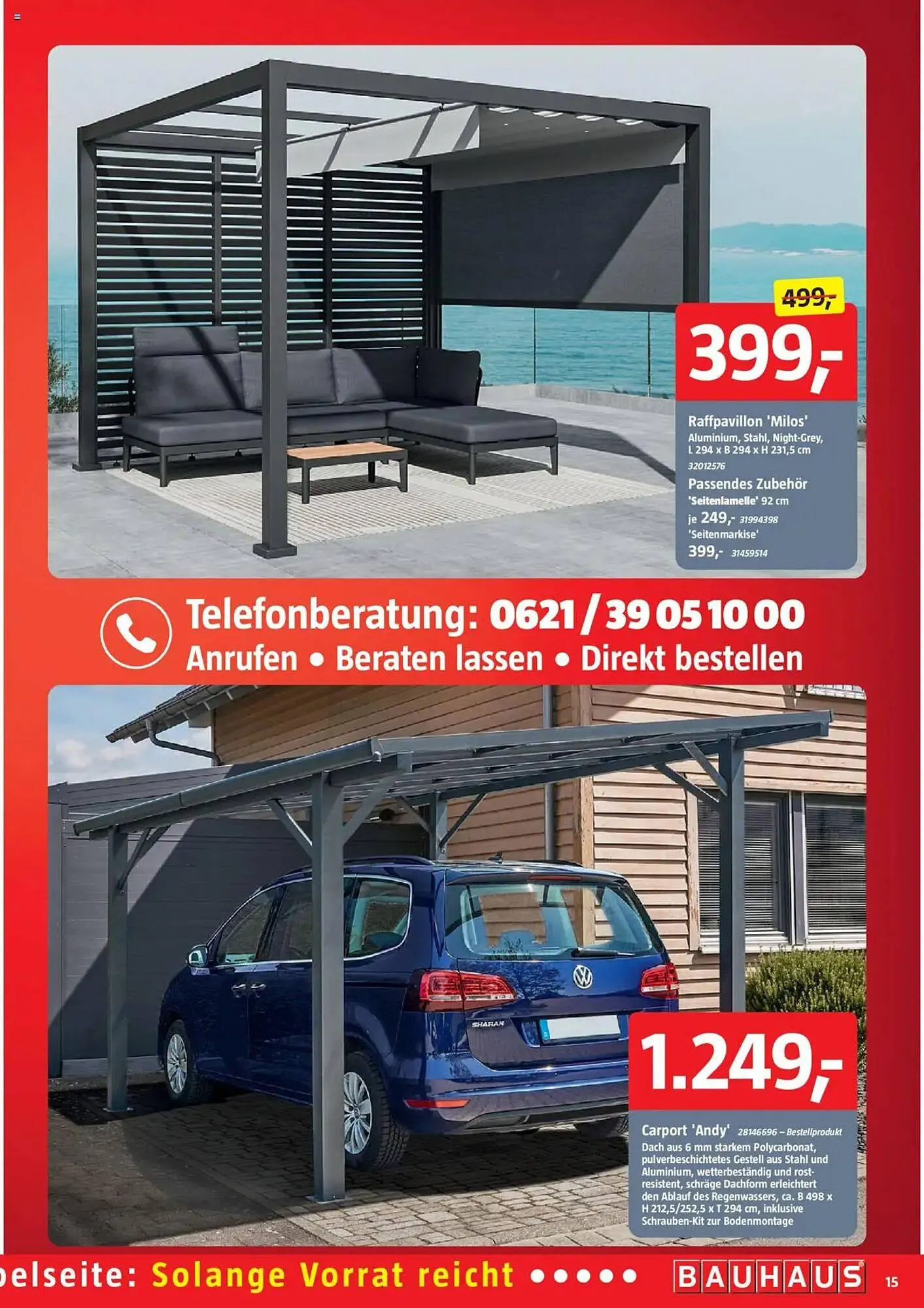 Bauhaus Prospekt von 31. Mai bis 28. Juni 2025 - Prospekt seite 15