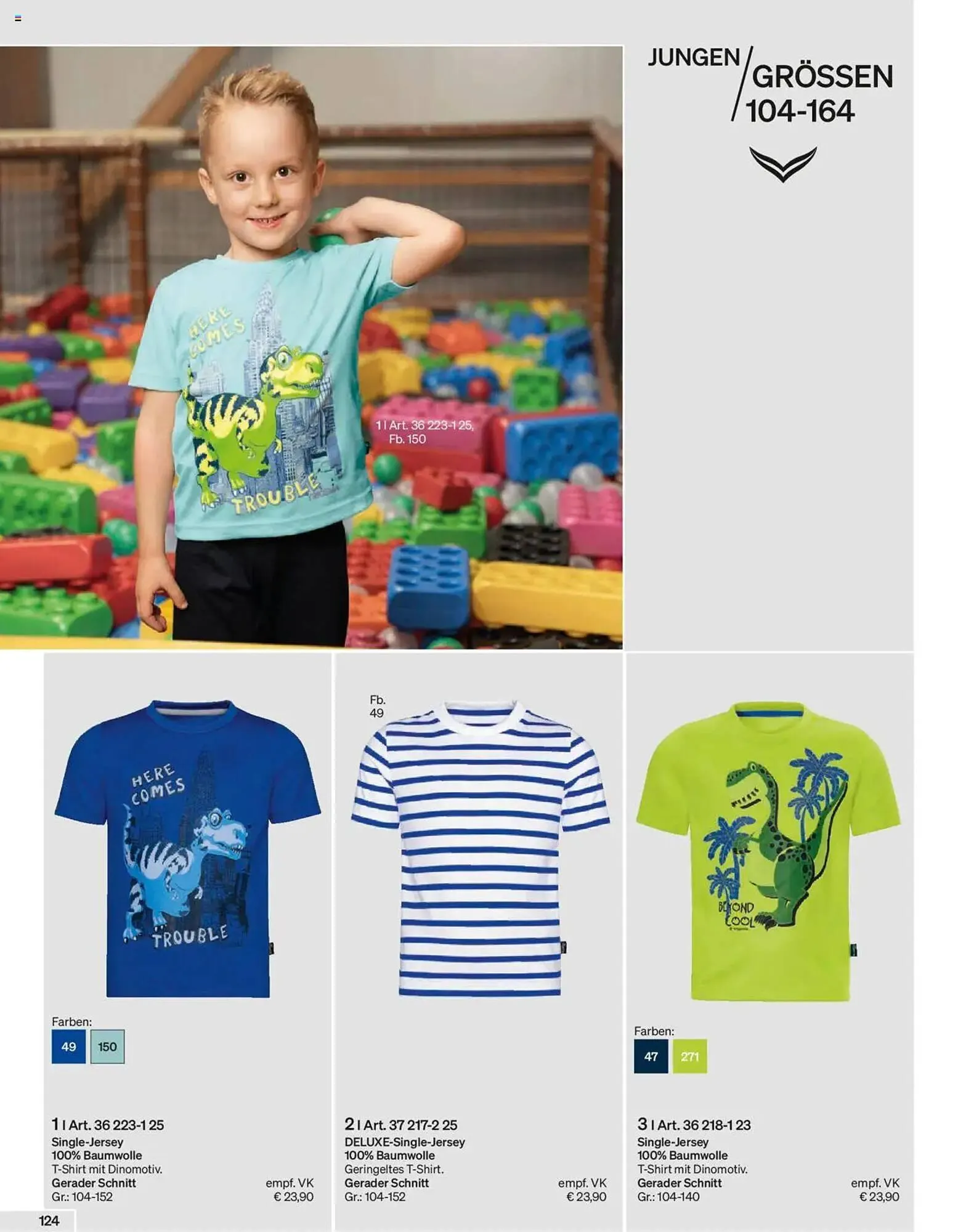 Trigema Prospekt von 17. Februar bis 17. August 2025 - Prospekt seite 124