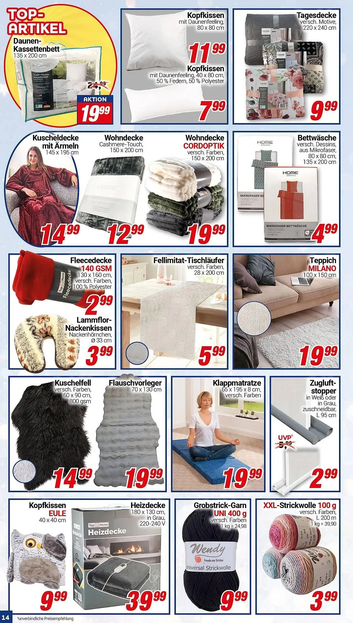 CENTERSHOP Prospekt von 17. November bis 23. November 2025 - Prospekt seite 14