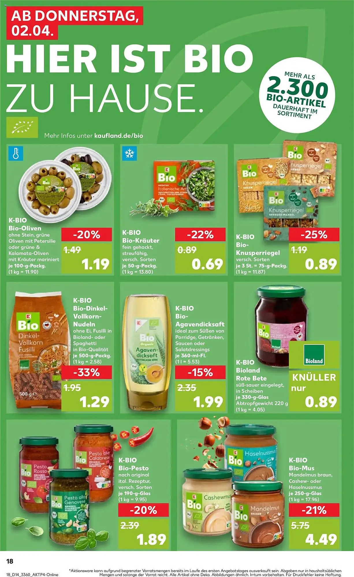 Kaufland Prospekt von 2. April bis 8. April 2026 - Prospekt seite 20