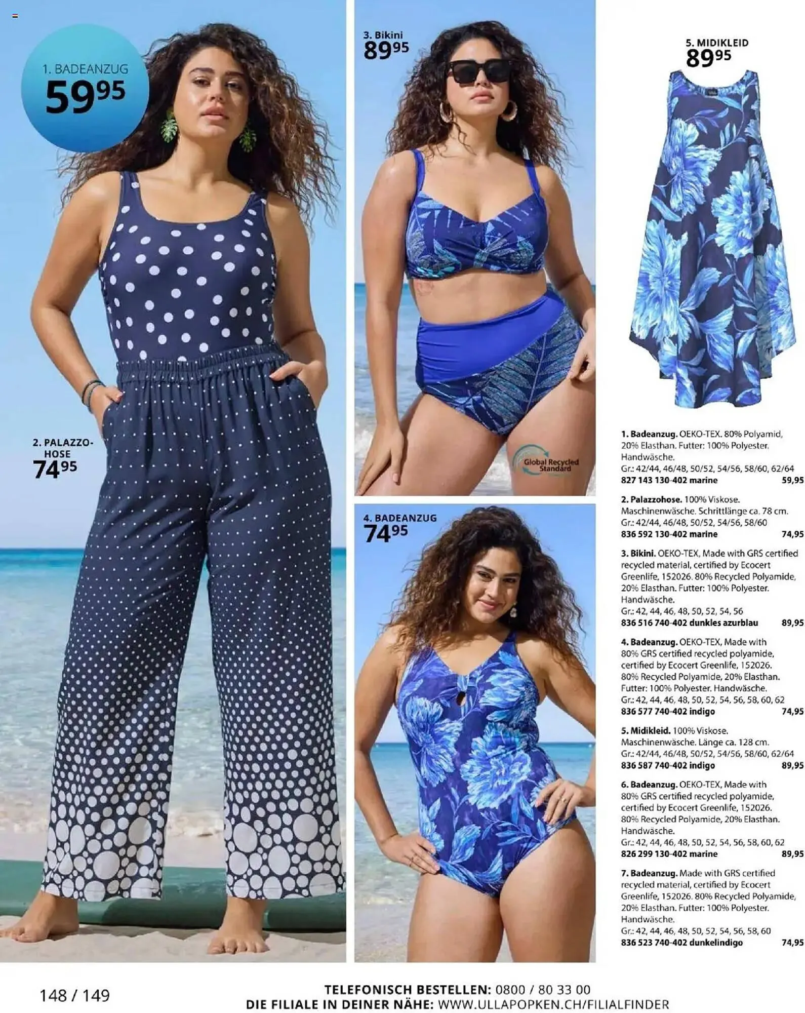 Ulla Popken Prospekt von 1. April bis 30. April 2025 - Prospekt seite 148