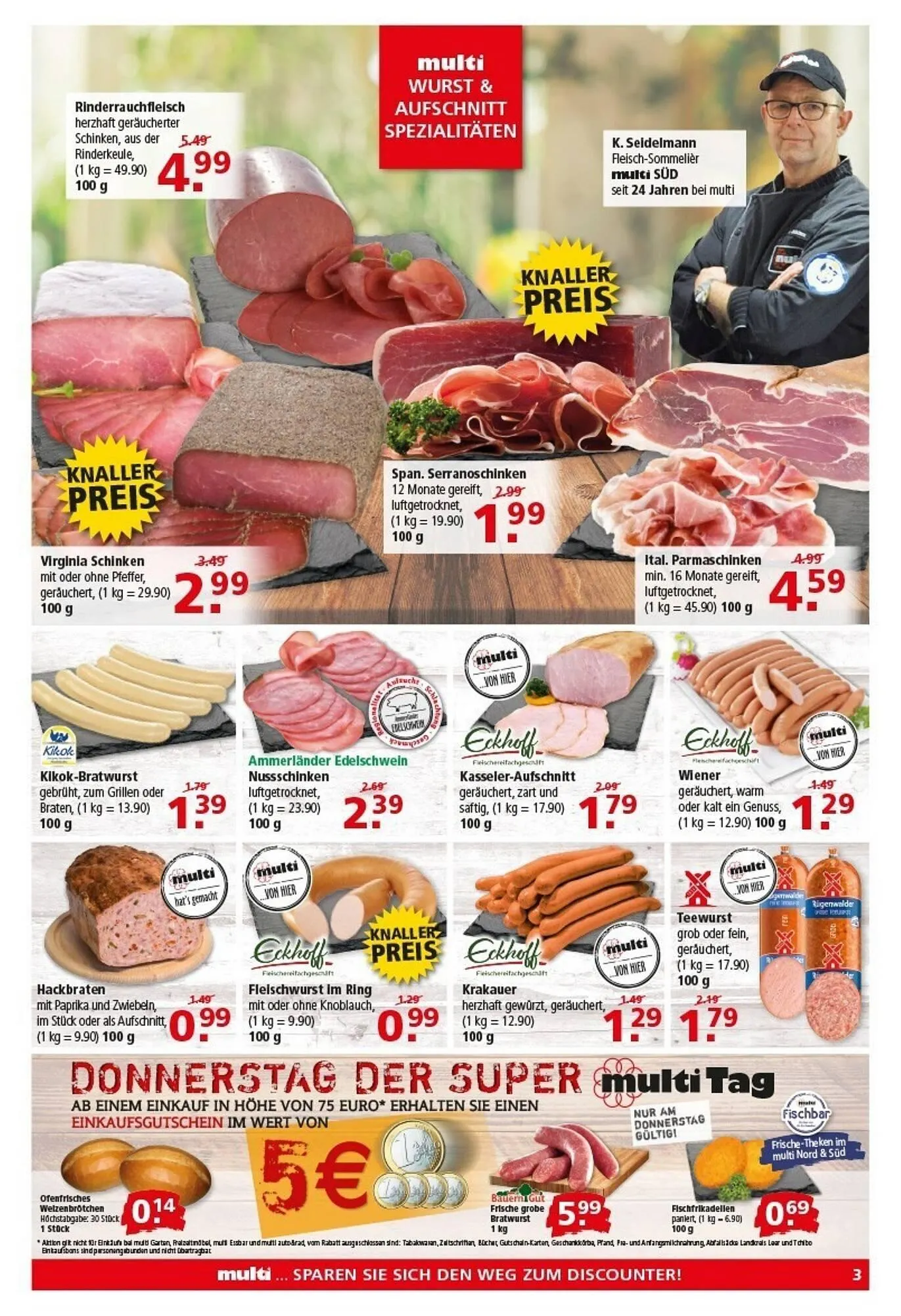 Multi Markt Prospekt von 4. Mai bis 9. Mai 2026 - Prospekt seite 3