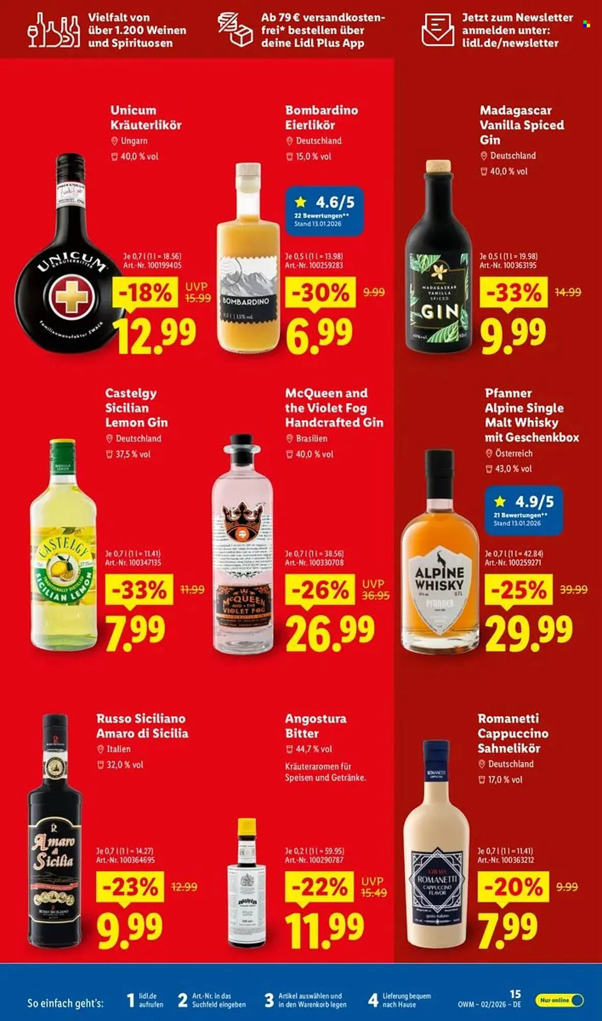 Lidl Prospekt von 1. Februar bis 28. Februar 2026 - Prospekt seite 15