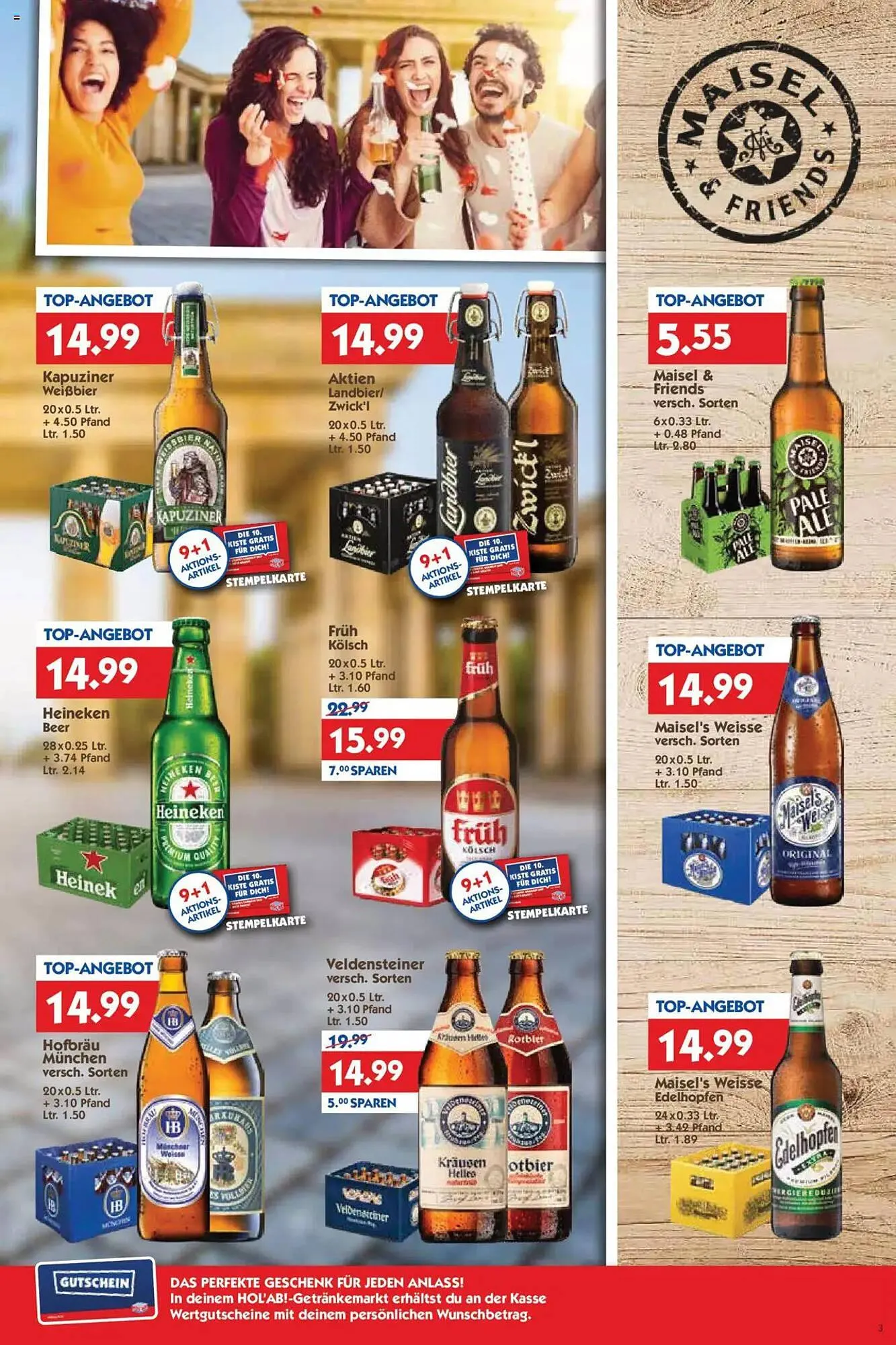 Hol'ab Getränkemarkt Prospekt von 29. September bis 4. Oktober 2025 - Prospekt seite 3