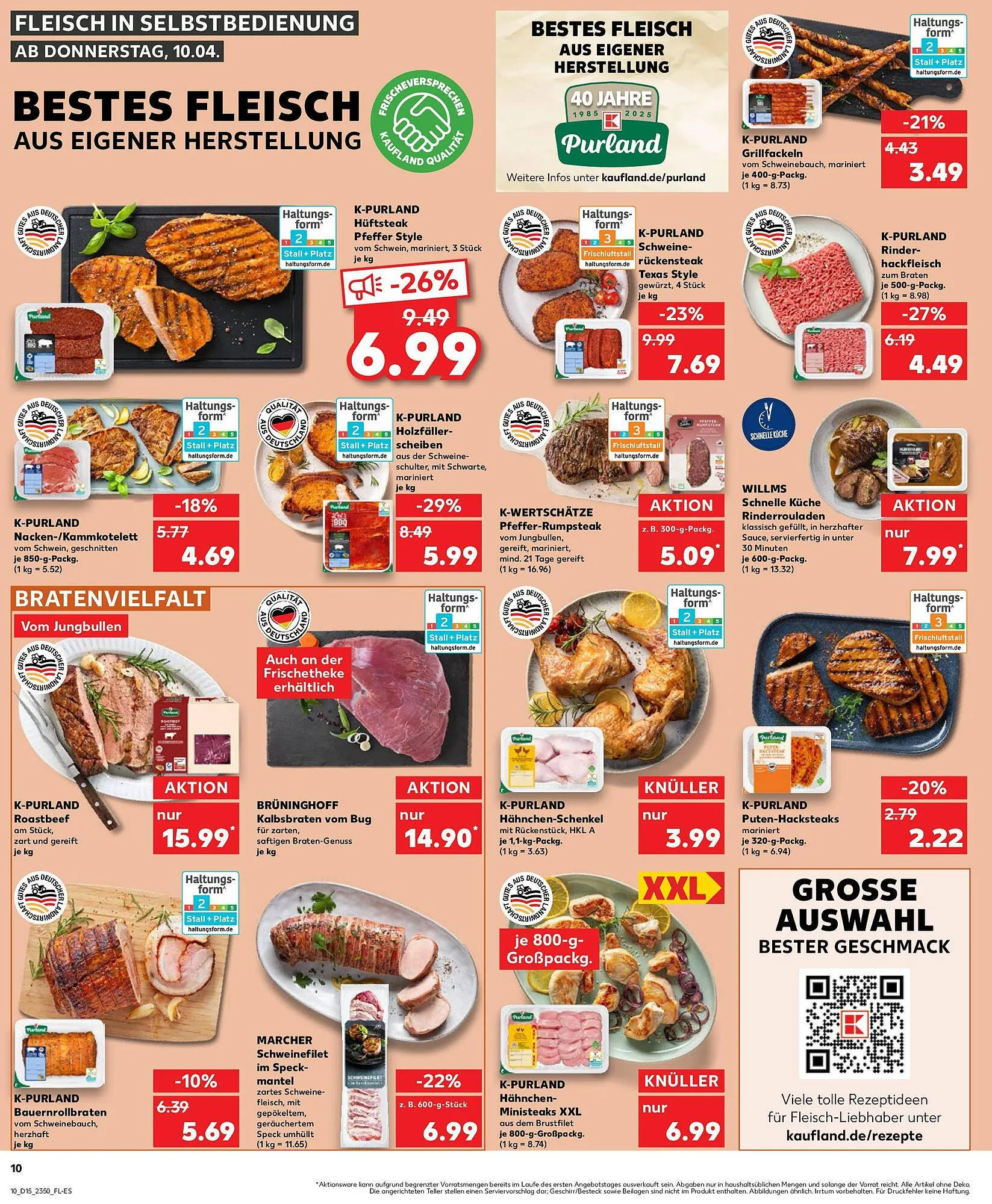Kaufland Prospekt von 9. April bis 16. April 2025 - Prospekt seite 10