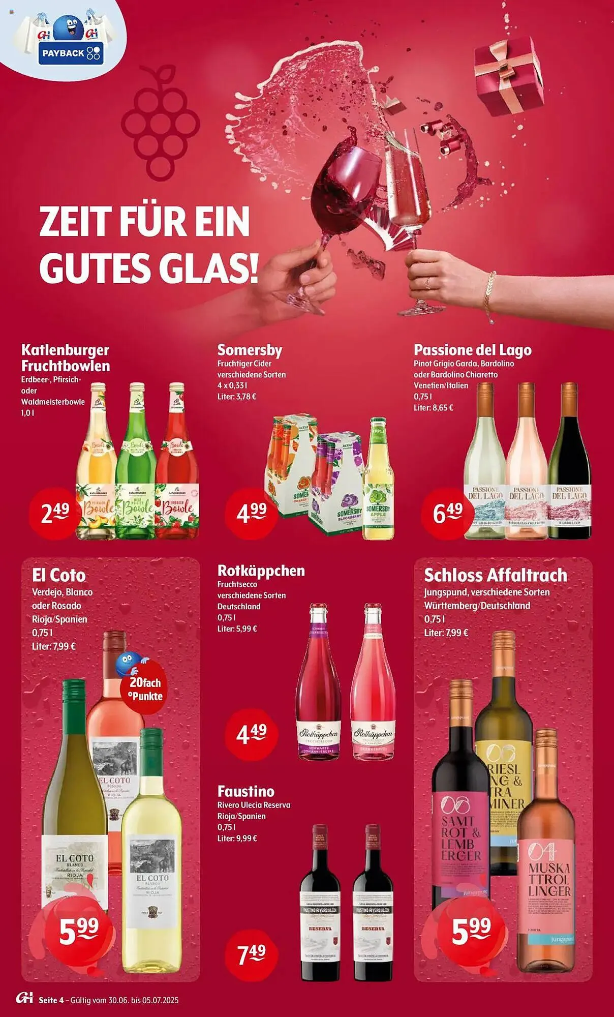 Getränke Hoffmann Prospekt von 30. Juni bis 5. Juli 2025 - Prospekt seite 4