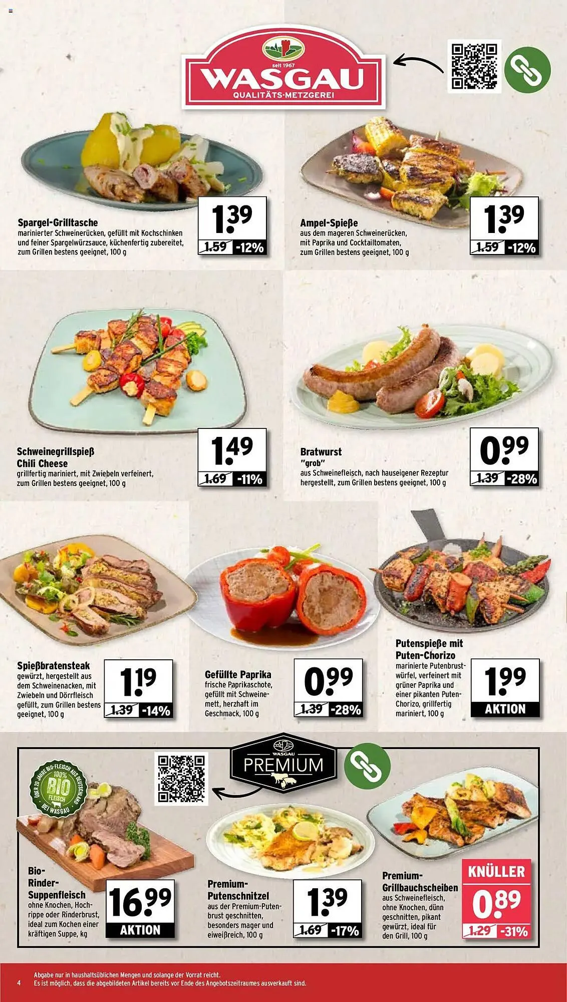 Wasgau Prospekt von 5. Mai bis 10. Mai 2025 - Prospekt seite 4