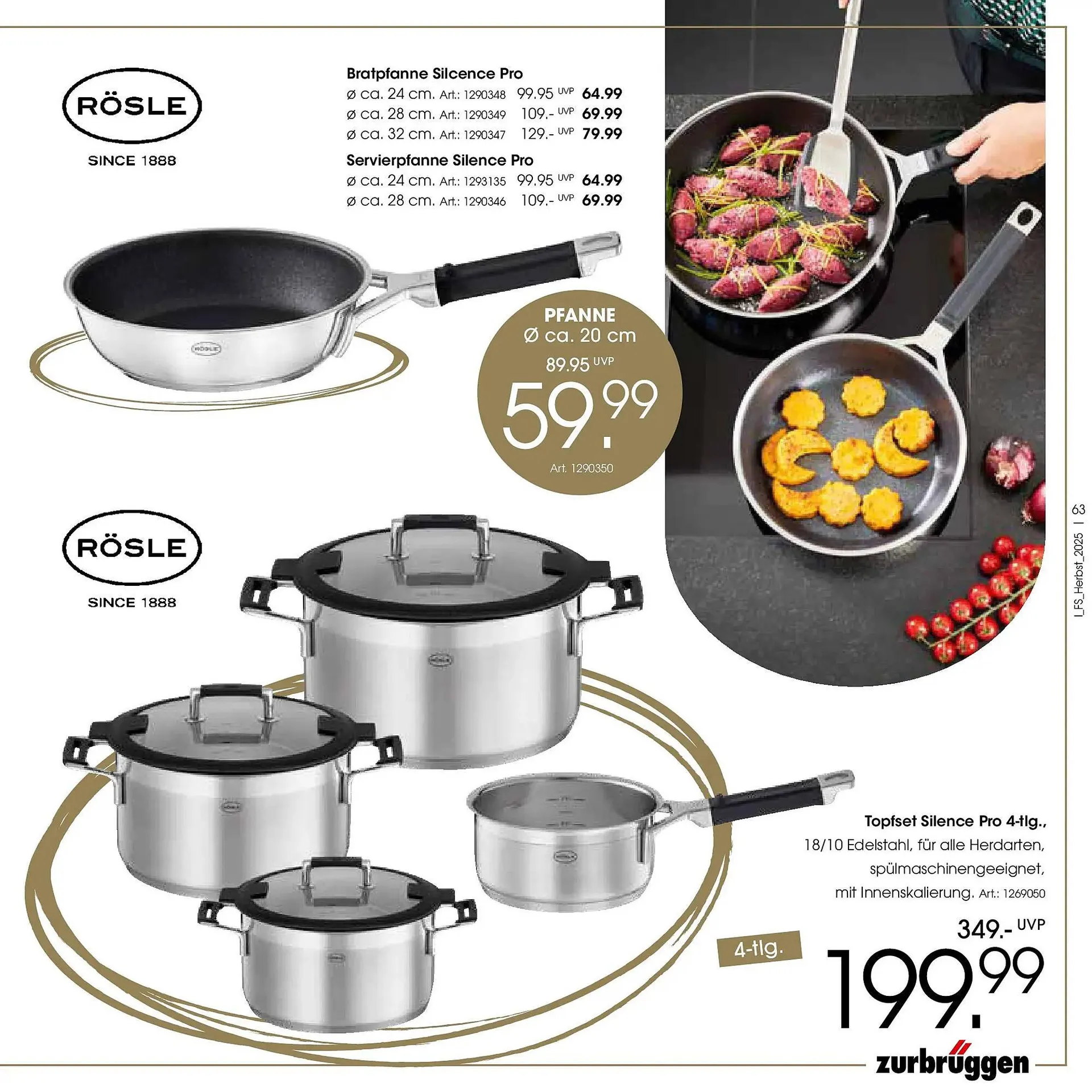 Zurbrüggen Prospekt von 19. Oktober bis 31. Januar 2026 - Prospekt seite 63