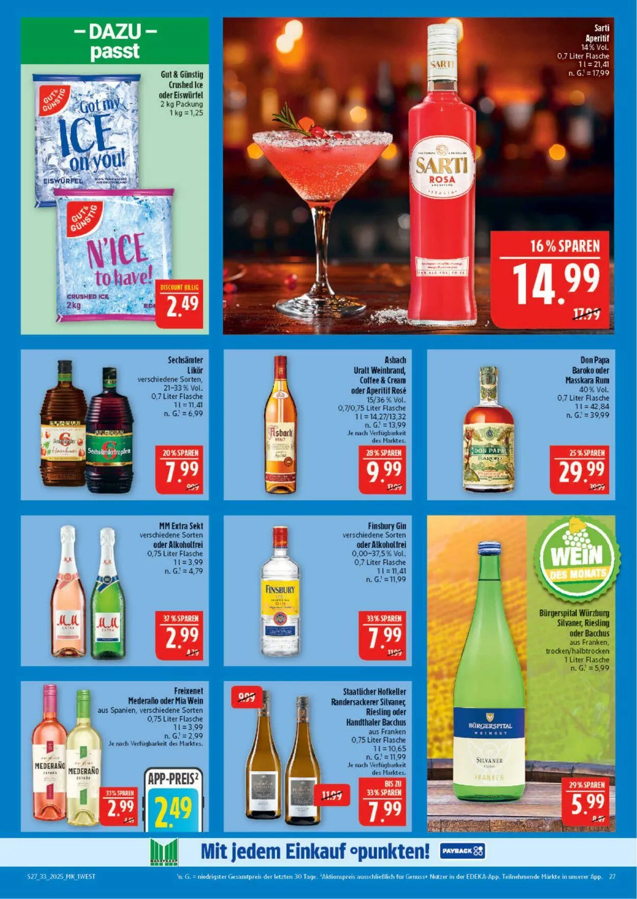 Marktkauf - Nürnberg-Thon Aktueller Prospekt von 11. August bis 16. August 2025 - Prospekt seite 27