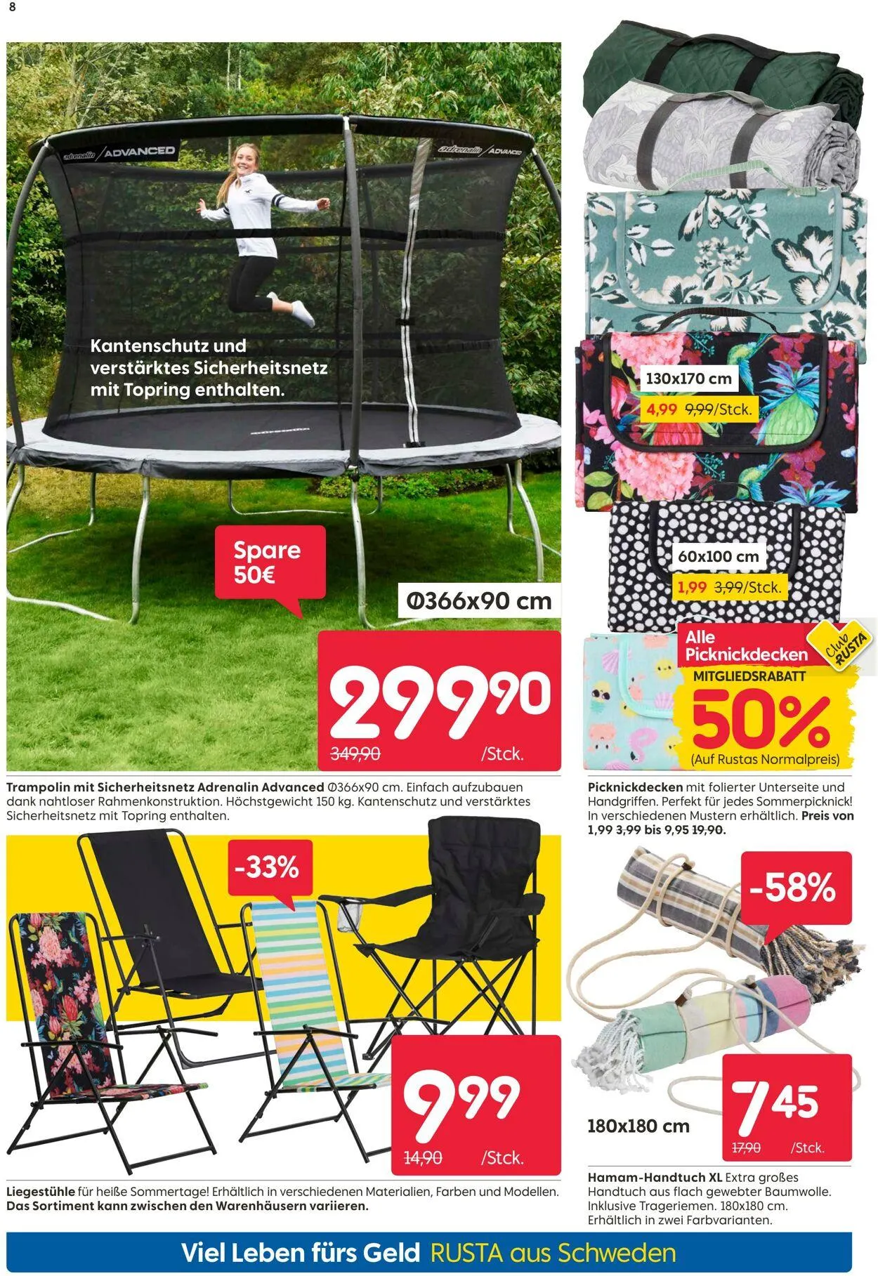 Rusta von 5. Mai bis 19. Mai 2025 - Prospekt seite 8