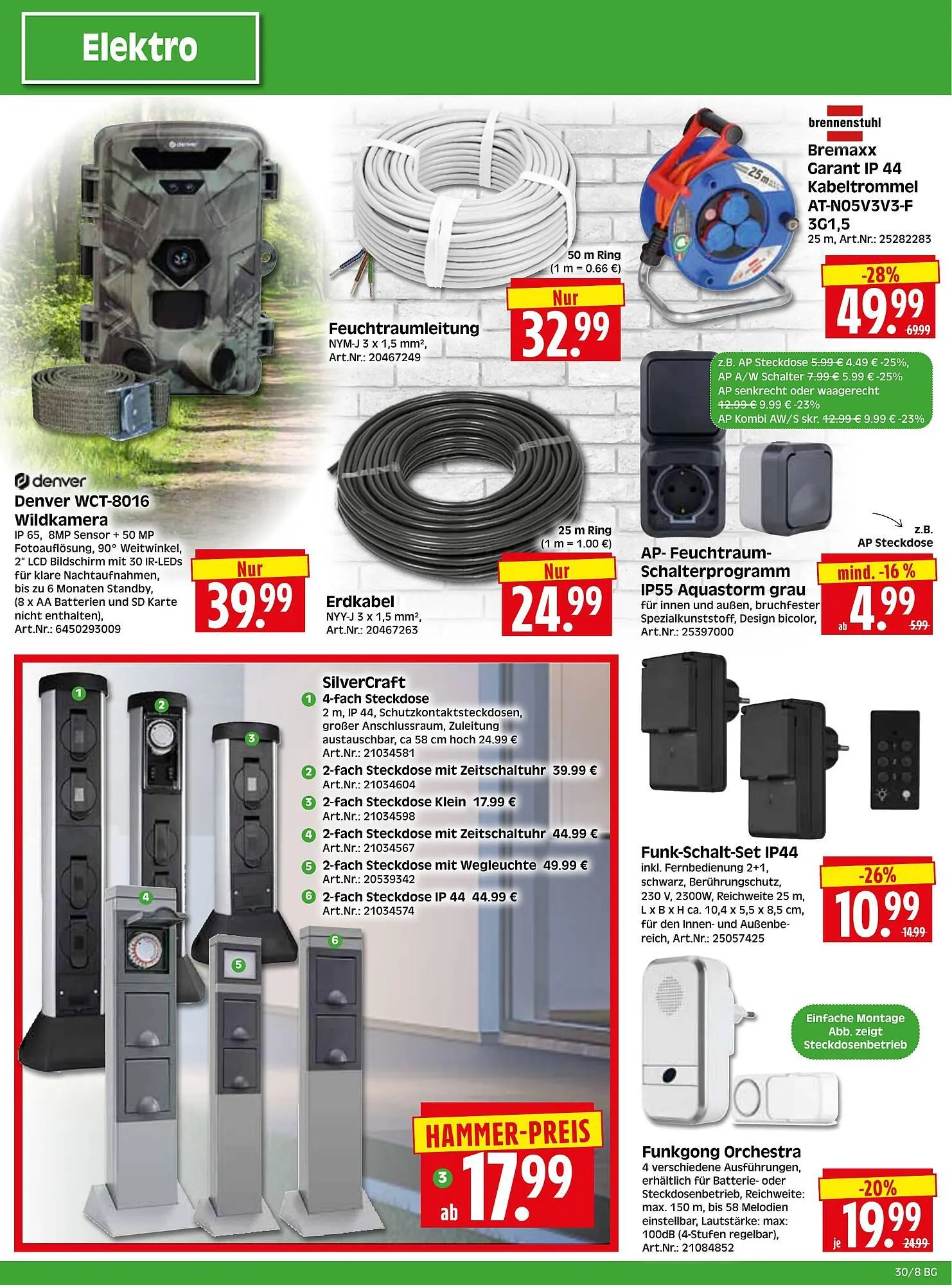 Herkules Baumarkt Prospekt von 21. Juli bis 26. Juli 2025 - Prospekt seite 8