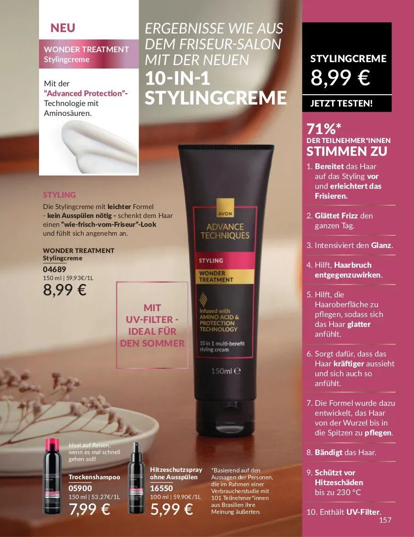 Avon Aktueller Prospekt von 4. Juni bis 18. Juni 2025 - Prospekt seite 157