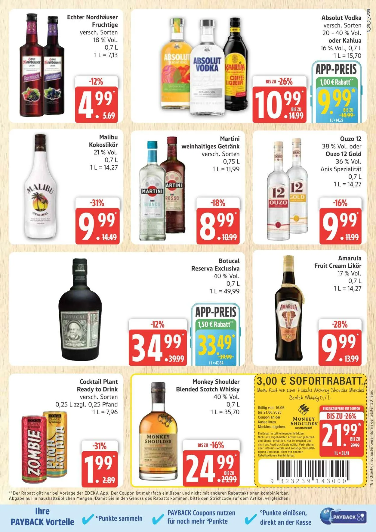 Marktkauf Aktueller Prospekt von 23. Juni bis 28. Juni 2025 - Prospekt seite 25