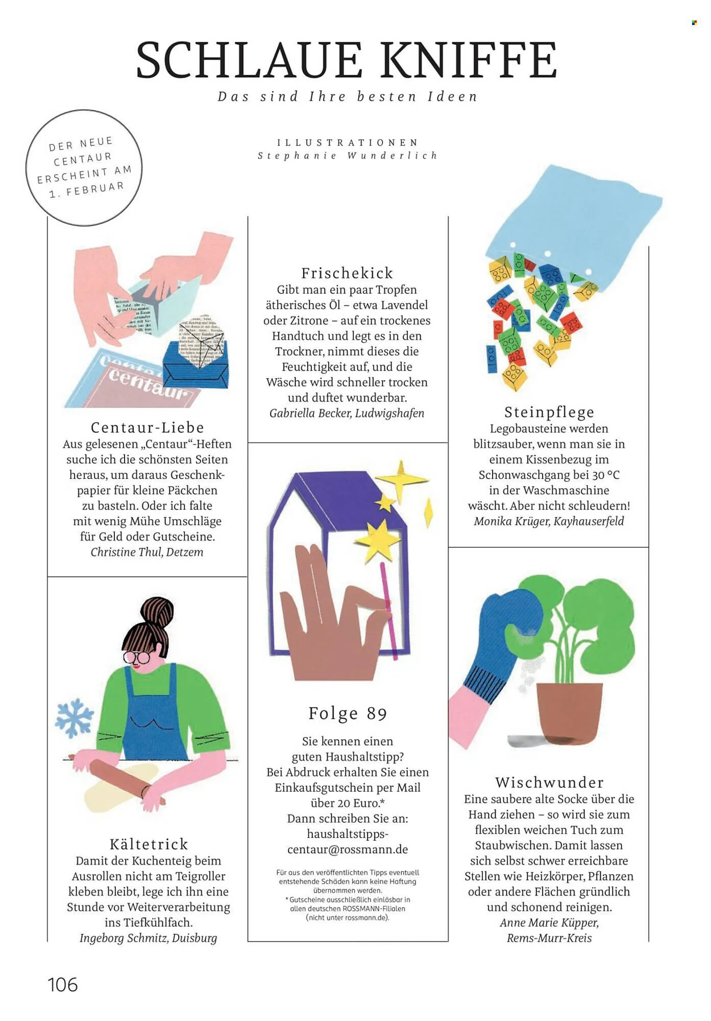 Rossmann Magazin von 1. Januar bis 31. Januar 2026 - Prospekt seite 106