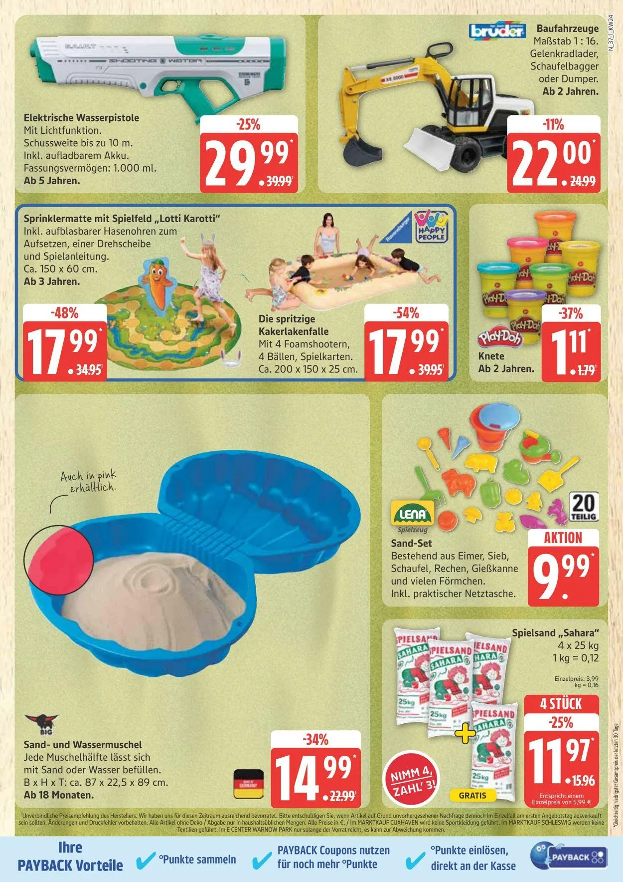 Marktkauf Aktueller Prospekt von 16. Juni bis 21. Juni 2025 - Prospekt seite 37