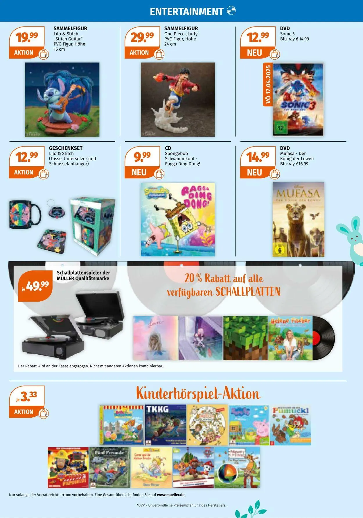 Müller Aktueller Prospekt von 14. April bis 20. April 2025 - Prospekt seite 23