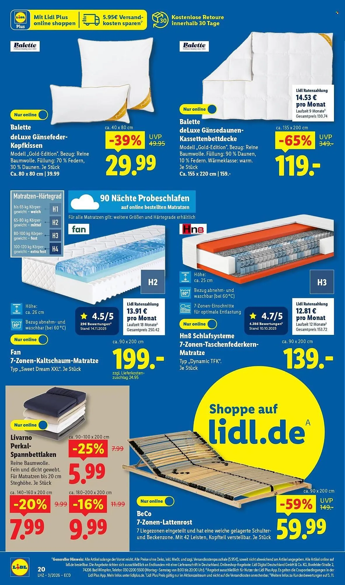 Lidl Prospekt von 12. Januar bis 17. Januar 2026 - Prospekt seite 20