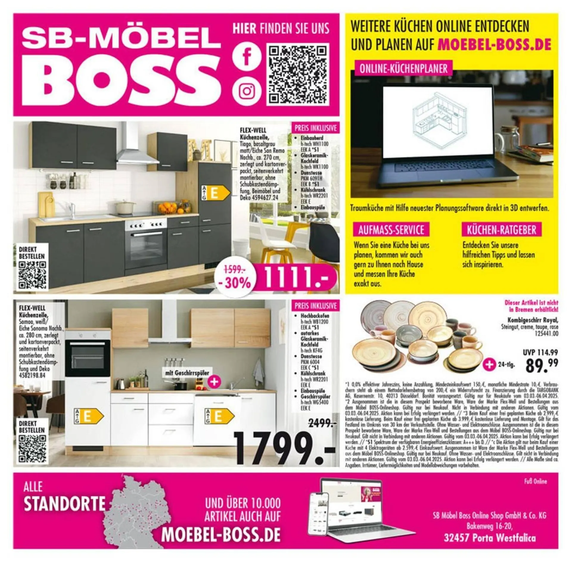 Möbel Boss Prospekt von 3. März bis 6. April 2025 - Prospekt seite 12