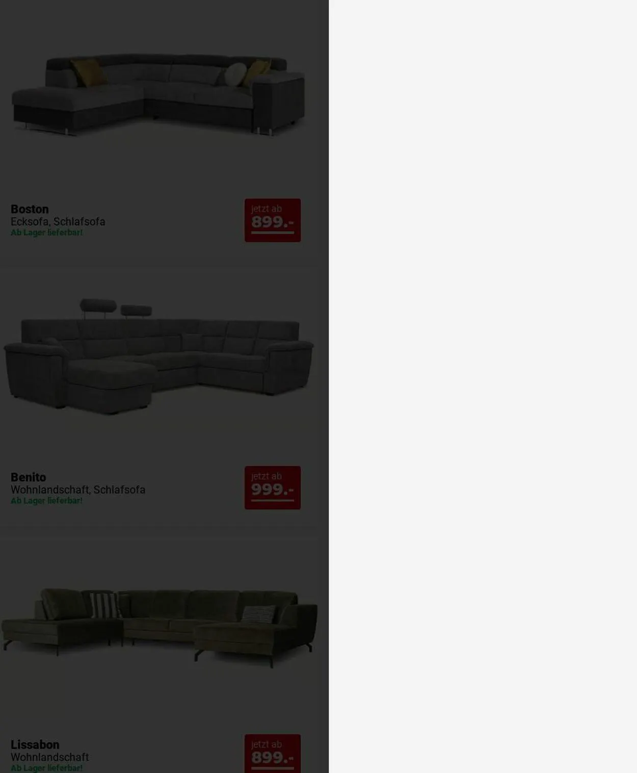 Seats and Sofas Aktueller Prospekt von 27. Oktober bis 5. November 2025 - Prospekt seite 5