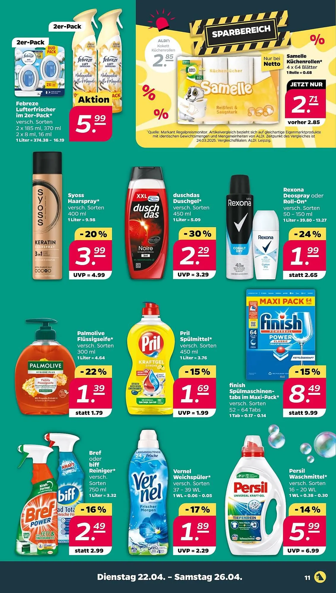 NETTO Prospekt von 21. April bis 26. April 2025 - Prospekt seite 11